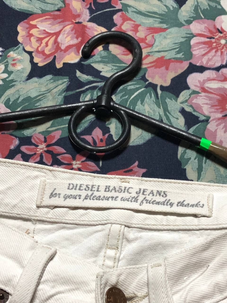 Diesel Vintage Diesel Loose Light Wash Faded Jean Shorts Size US 29 - 4 Thumbnail