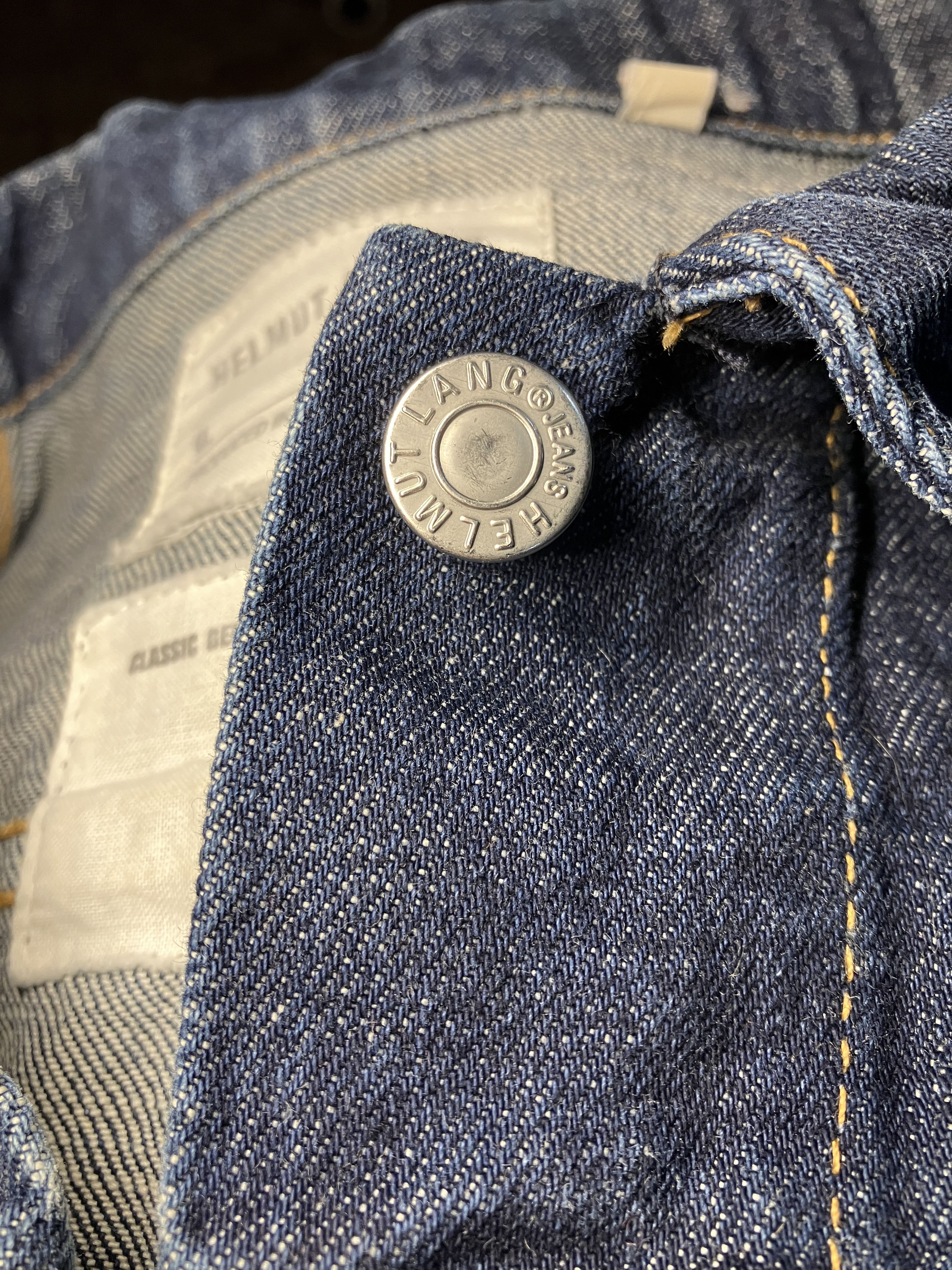 Helmut Lang [ARCHIVE] Vintage Helmut Lang Denim Jacket - Size M - Indigo Size M / US 6-8 / IT 42-44 - 5 Thumbnail