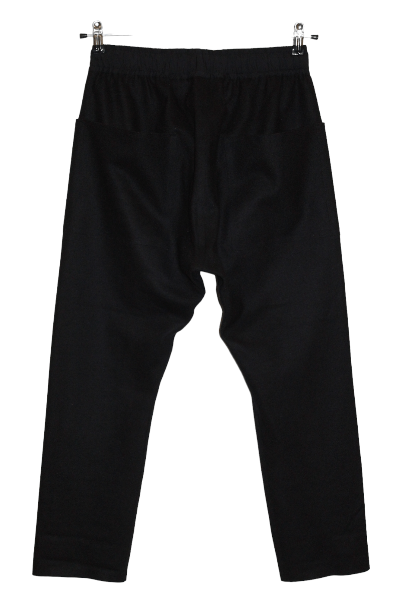 Aleksandr Manamis Barbara Alan Flannel Wool Drawsting Straight-Leg Cropp Pants Size US 32 / EU 48 - 10 Thumbnail