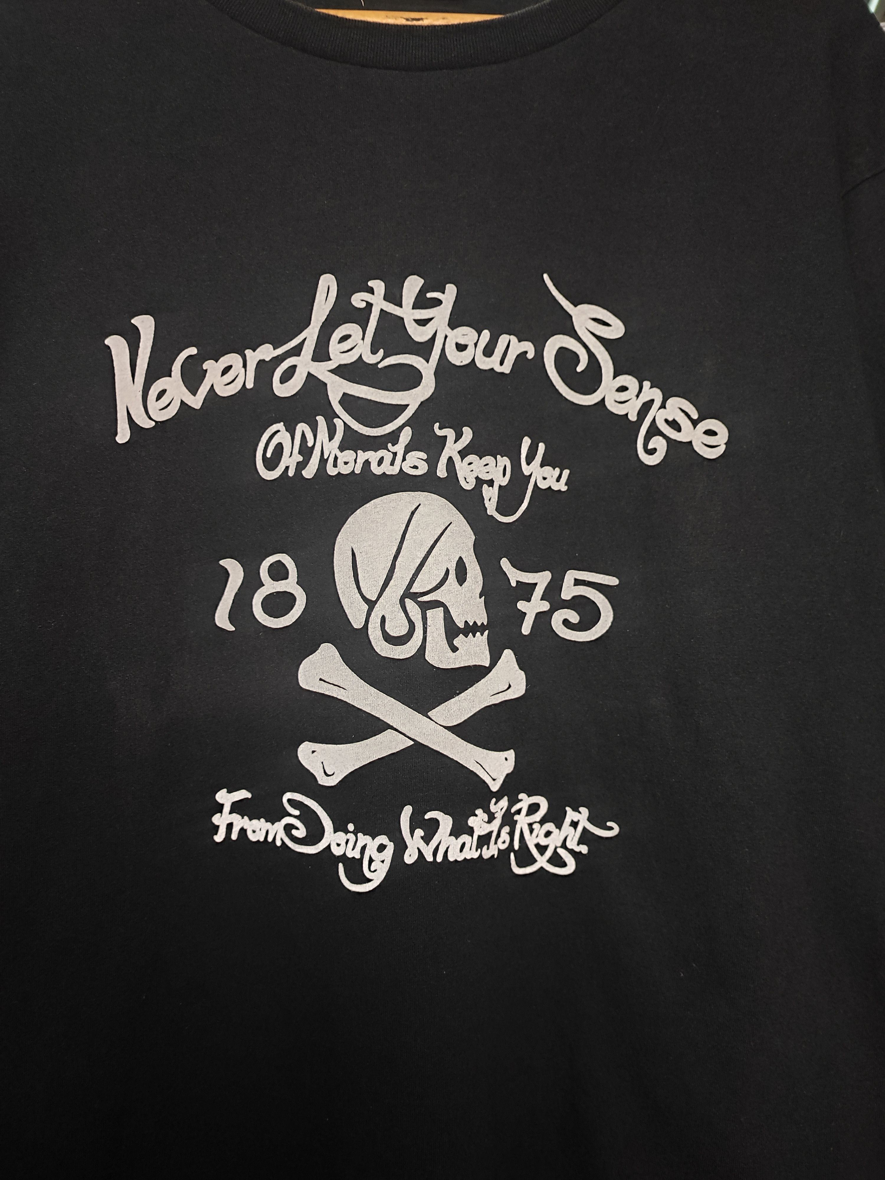 Number (N)ine Thruxton Japan Screaming Skull Japanese Biker Archive Size US L / EU 52-54 / 3 - 4 Thumbnail