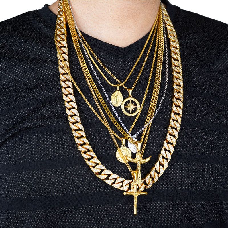Other Cross Dark STEAL! Y2K Chains Necklace Chain Size ONE SIZE - 3 Thumbnail