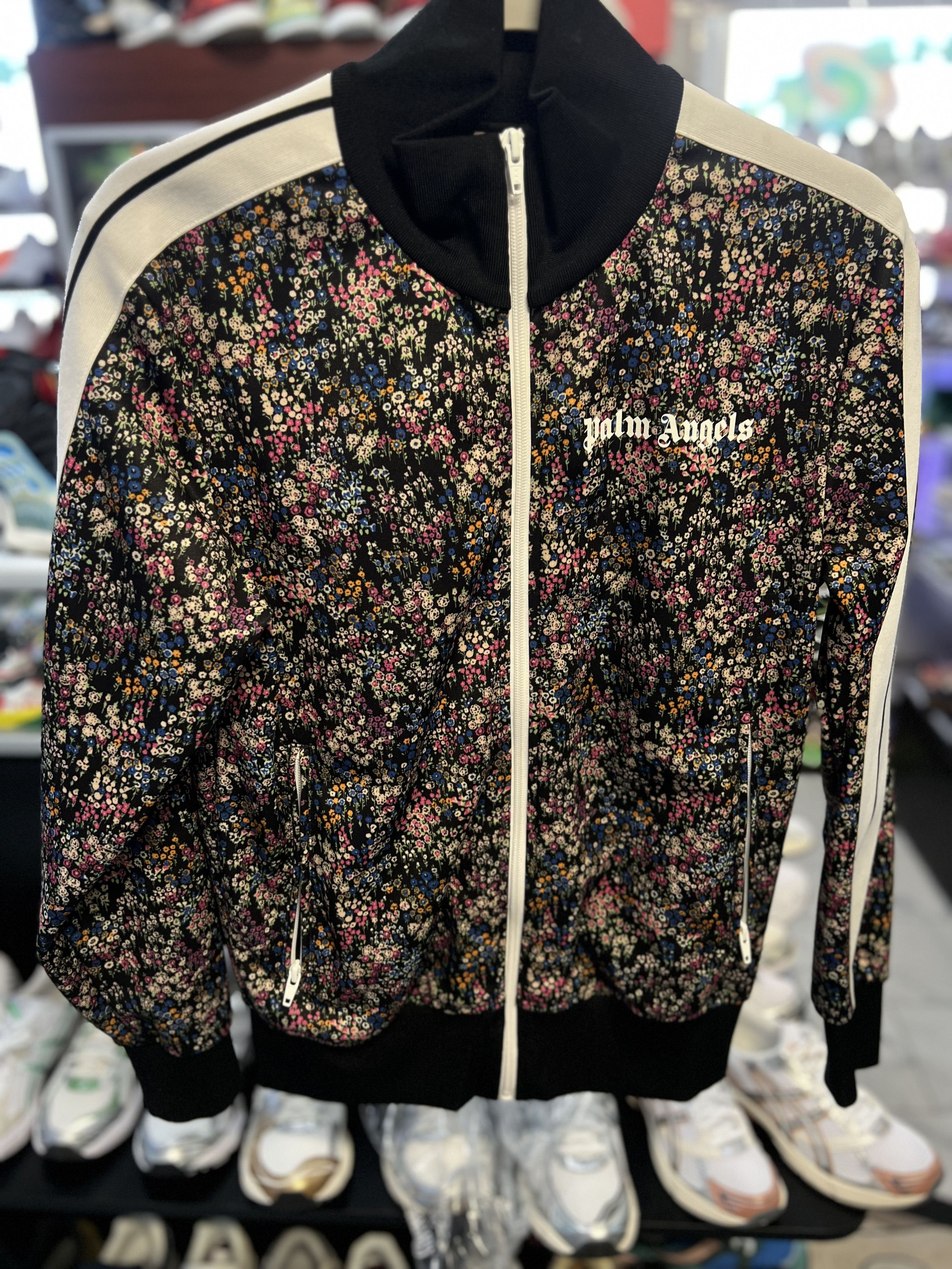 Palm angels floral track jacket sale