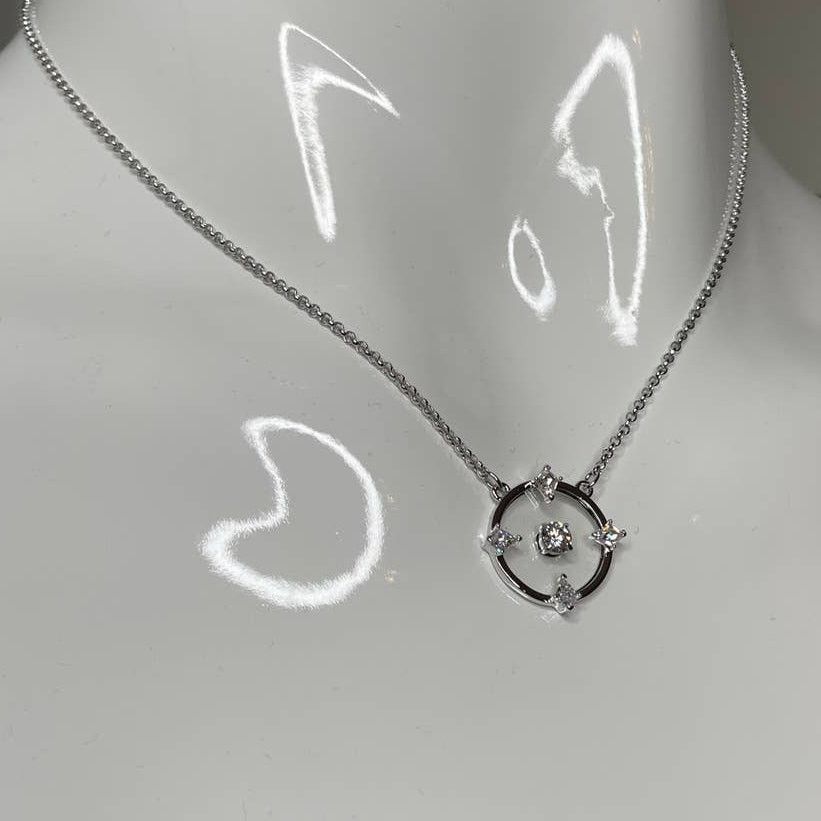 Swarovski swarovski North necklace White, Rhodium plated Size ONE SIZE - 9 Thumbnail