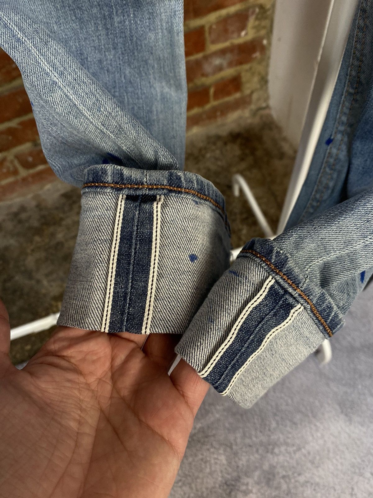 Edwin Edwin SK505S Customized Selvedge Blue Jeans Size US 32 / EU 48 - 13 Thumbnail