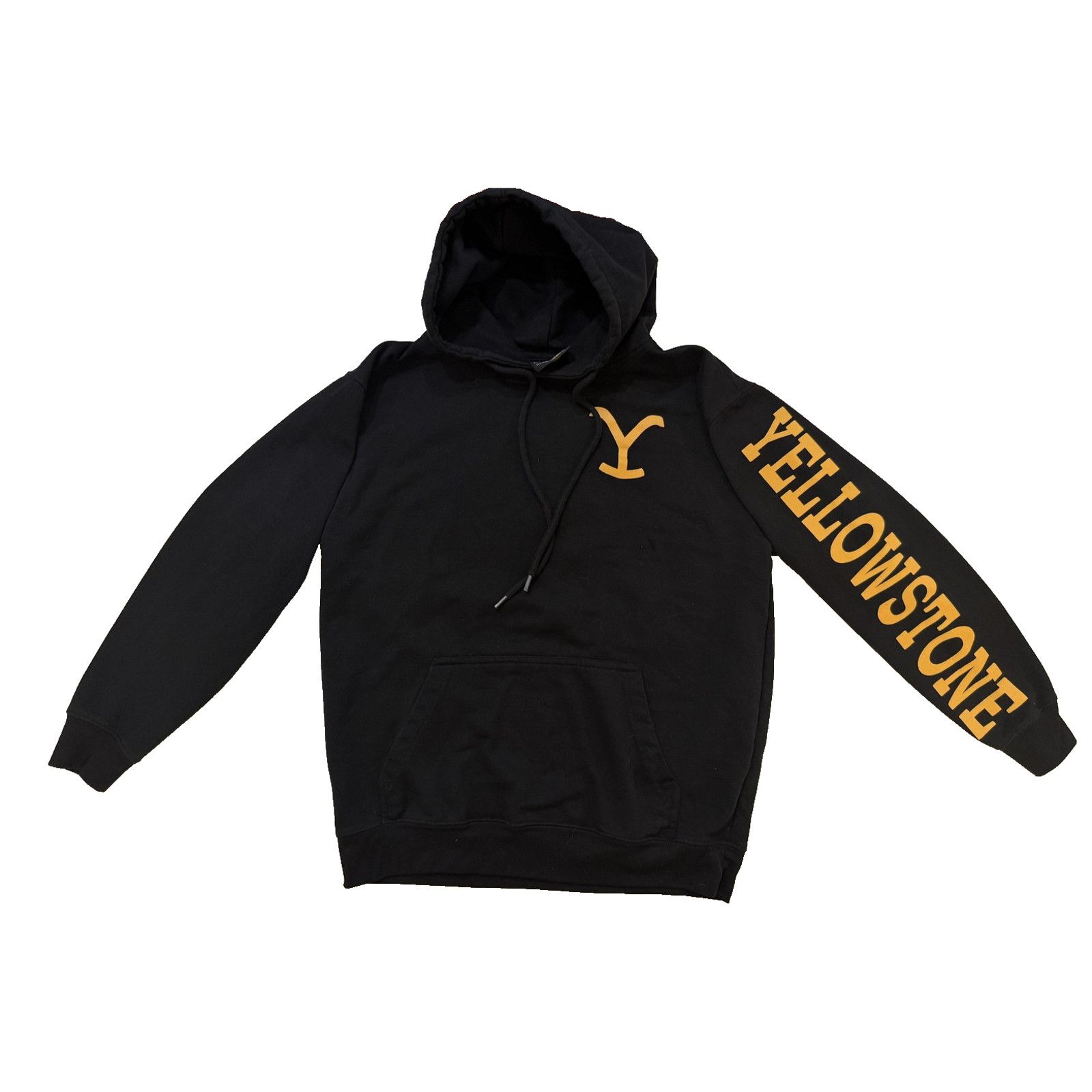 & Other Stories Yellowstone Hoodie Mens Medium Dutton Ranch Sweatshirt 2022 Size US M / EU 48-50 / 2 - 2 Thumbnail