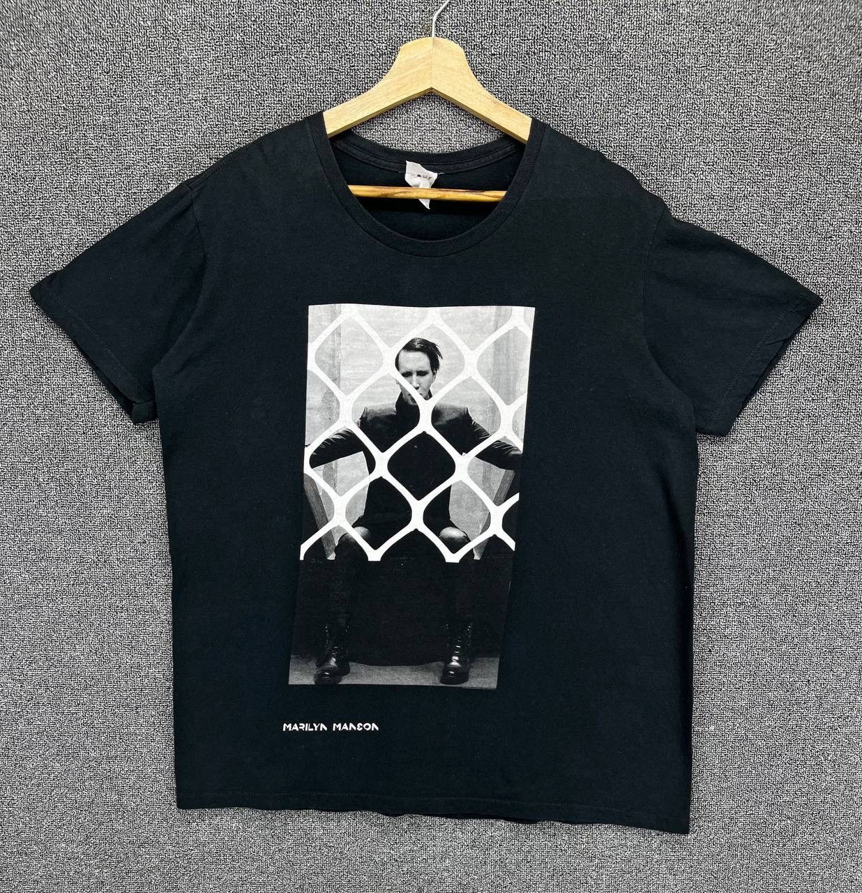 Marilyn Manson Vintage Marilyn Manson Punk Rock Band Tees T Shirts Size US XL / EU 56 / 4 - 1 Thumbnail
