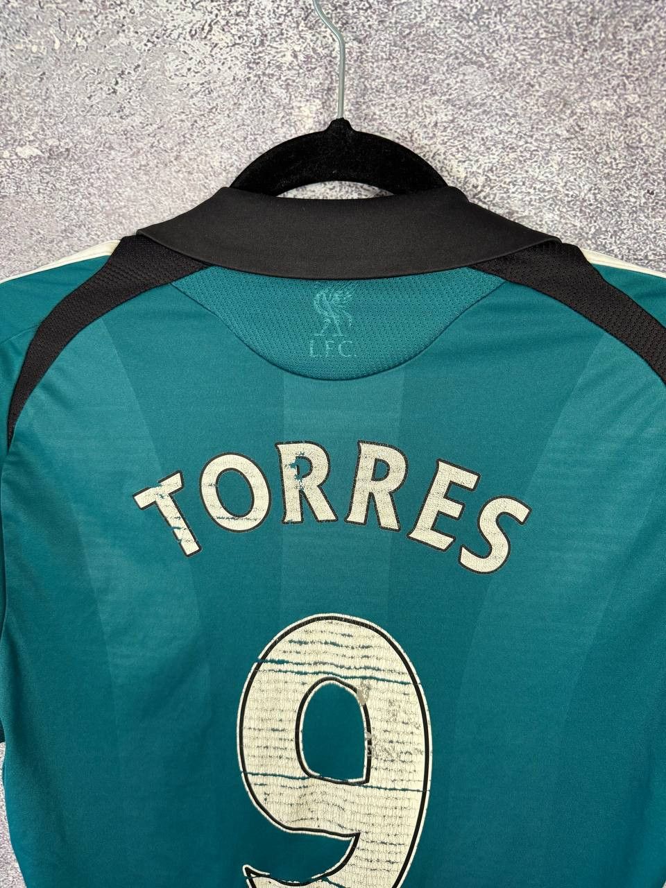 Adidas × Vintage TORRES Vintage Liverpool 2008/09 Third Adidas Soccer Jersey Size US S / EU 44-46 / 1 - 17 Thumbnail