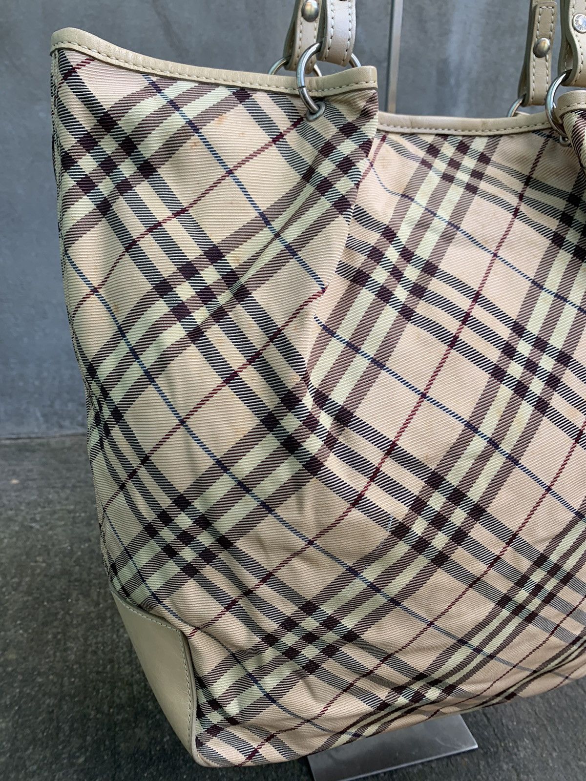 Burberry Blue Label Nova Check Tote Bag Size ONE SIZE - 2 Thumbnail