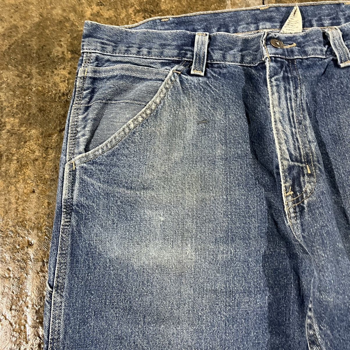 Carhartt × JNCO × Vintage Crazy Vintage Y2K Baggy Carpenter Jeans Skater Wide Leg JNCO Size US 36 / EU 52 - 10 Thumbnail