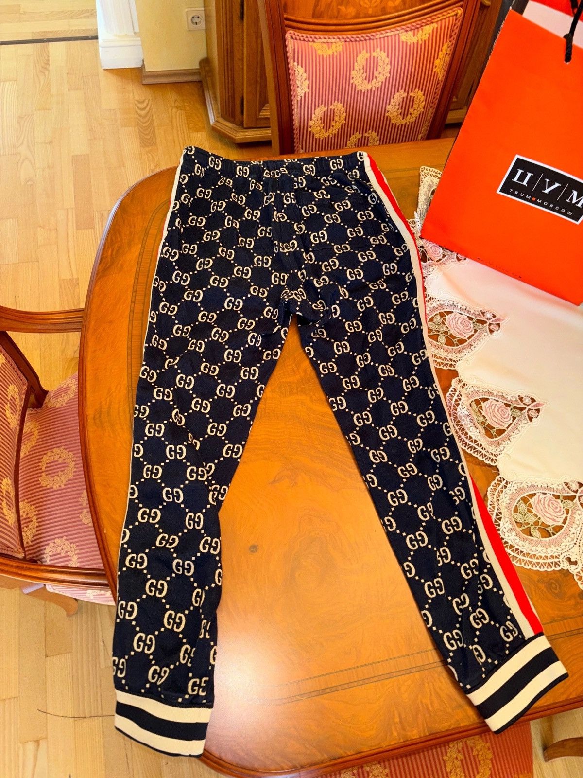 Gucci jacquard pants clearance