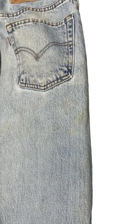 Levi's Vintage 90s Levis 505 Regular Faded Blue Jeans Distressed Size US 31 - 7 Thumbnail