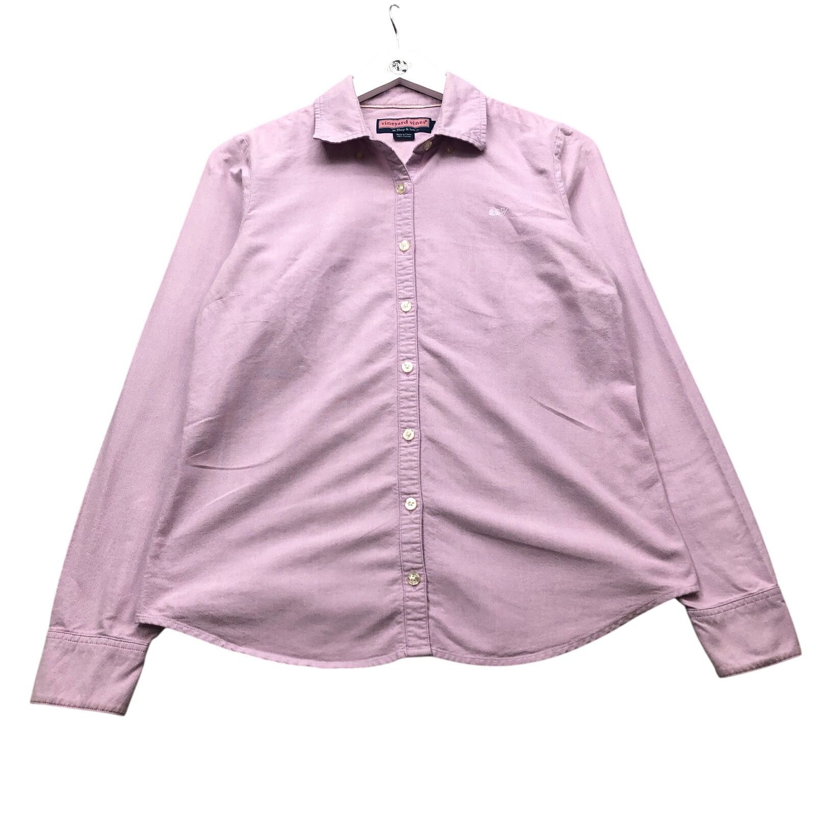 Vineyard Vines Vineyard Vines Button Up Dress Shirt Womens Medium 8 Purple Size M / US 6-8 / IT 42-44 - 1 Thumbnail