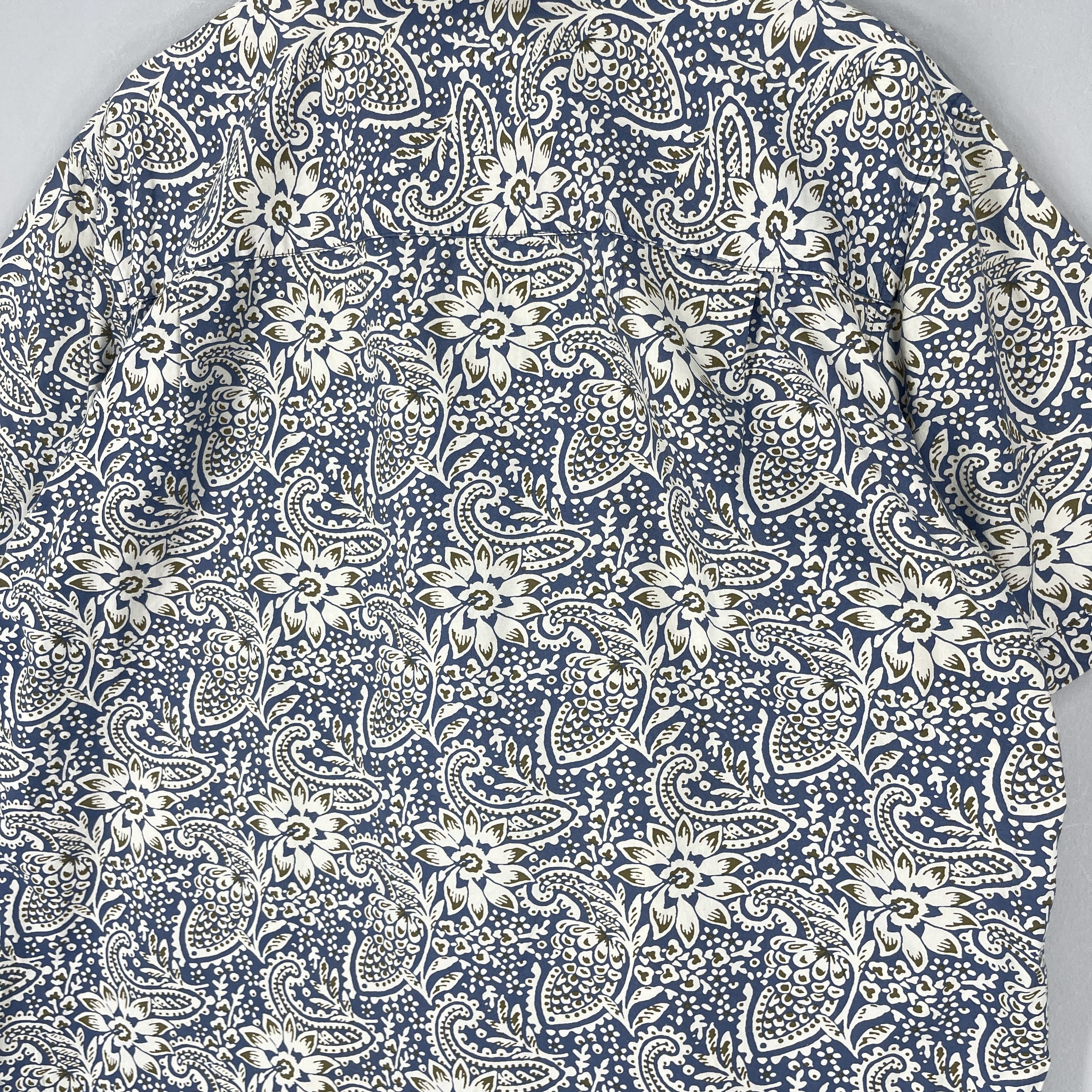 Vintage Vintage Y2K MERONA Hawaiian Paisley Flower Motive Shirt Size US XL / EU 56 / 4 - 8 Thumbnail