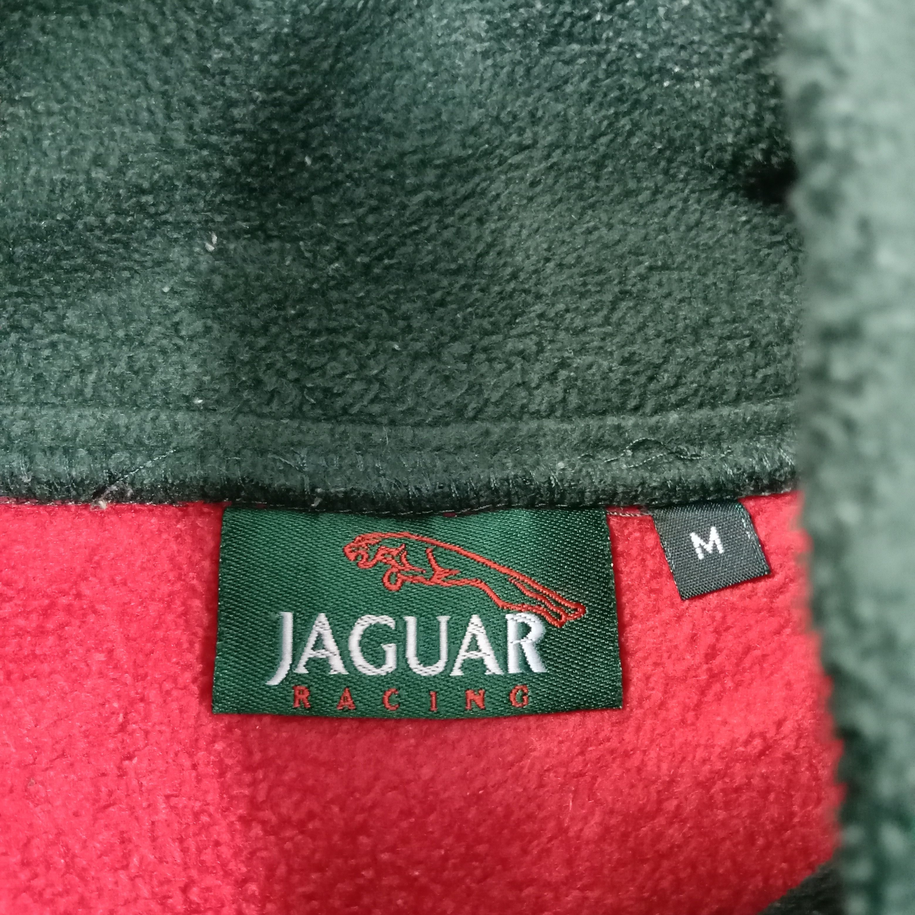 Vintage Jaguar Racing Motorsports Team Fleece Jacket C227N10 Size US XL / EU 56 / 4 - 5 Thumbnail