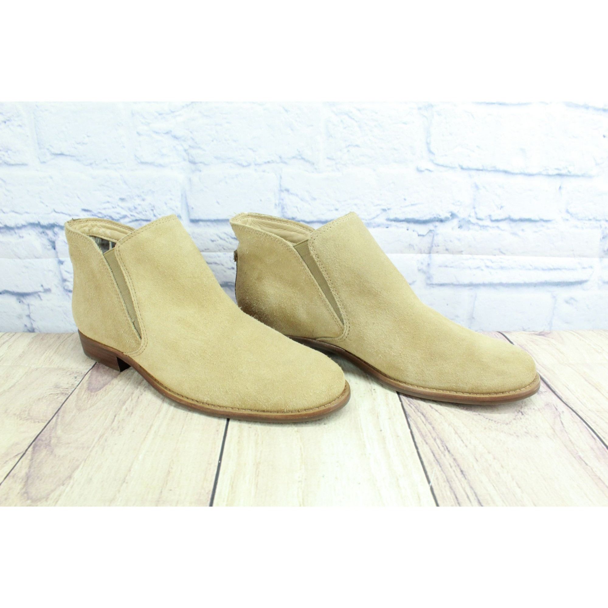 L.L. Bean LL Bean Suede Chelsea Ankle Boots Brown Slip-On Size 9 Size US 9 / IT 39 - 3 Thumbnail