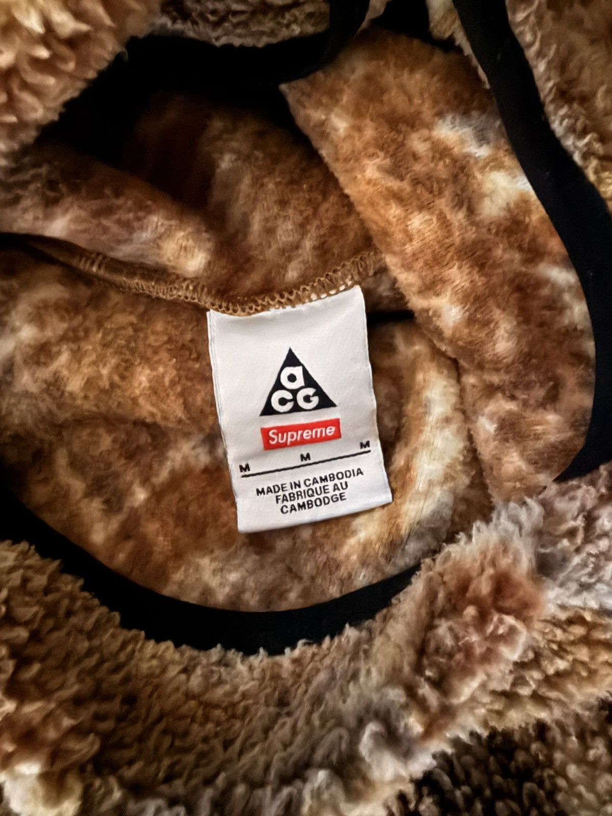 Nike ACG × Supreme Nike ACG x Supreme Ninja Fleece Hoodie Size US M / EU 48-50 / 2 - 5 Thumbnail