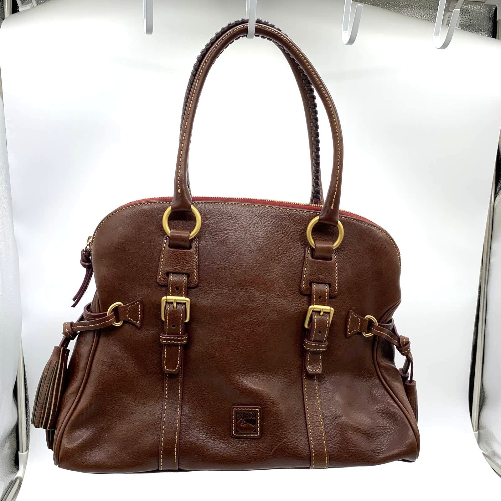 Dooney & Bourke Dooney & Bourke Florentine Leather Purse Domed Buckle Size ONE SIZE - 1 Thumbnail