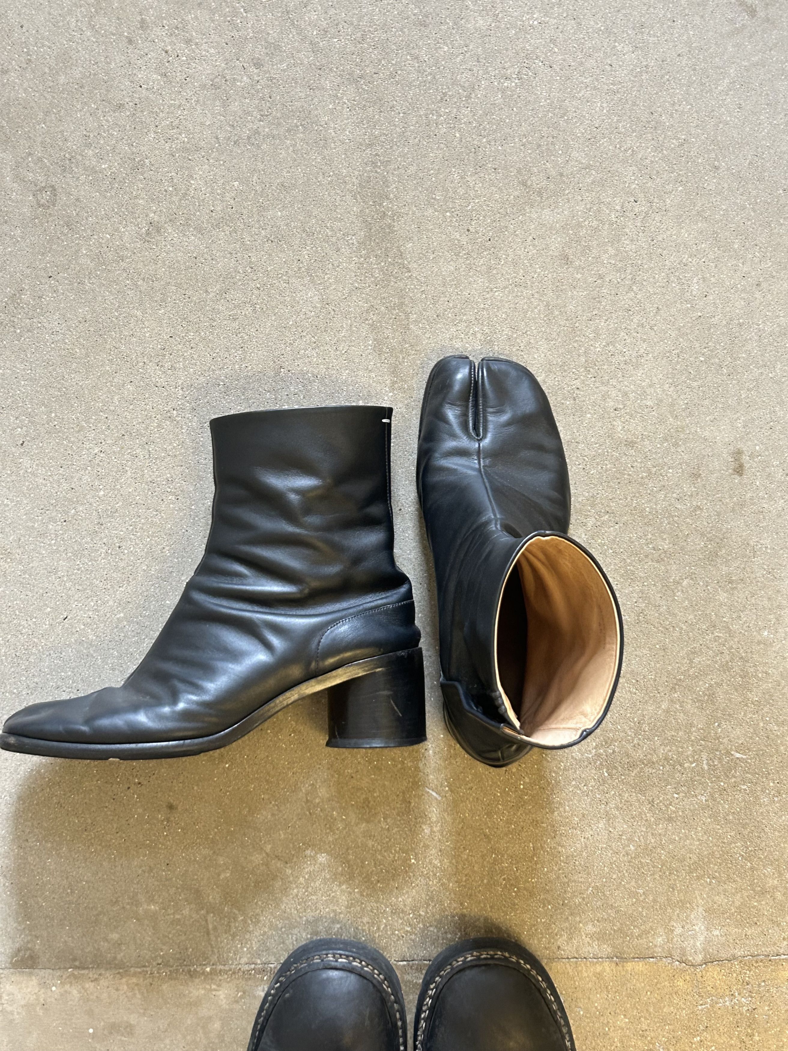 Maison Margiela Maison Margiela Calfskin Tabi Boots Grailed