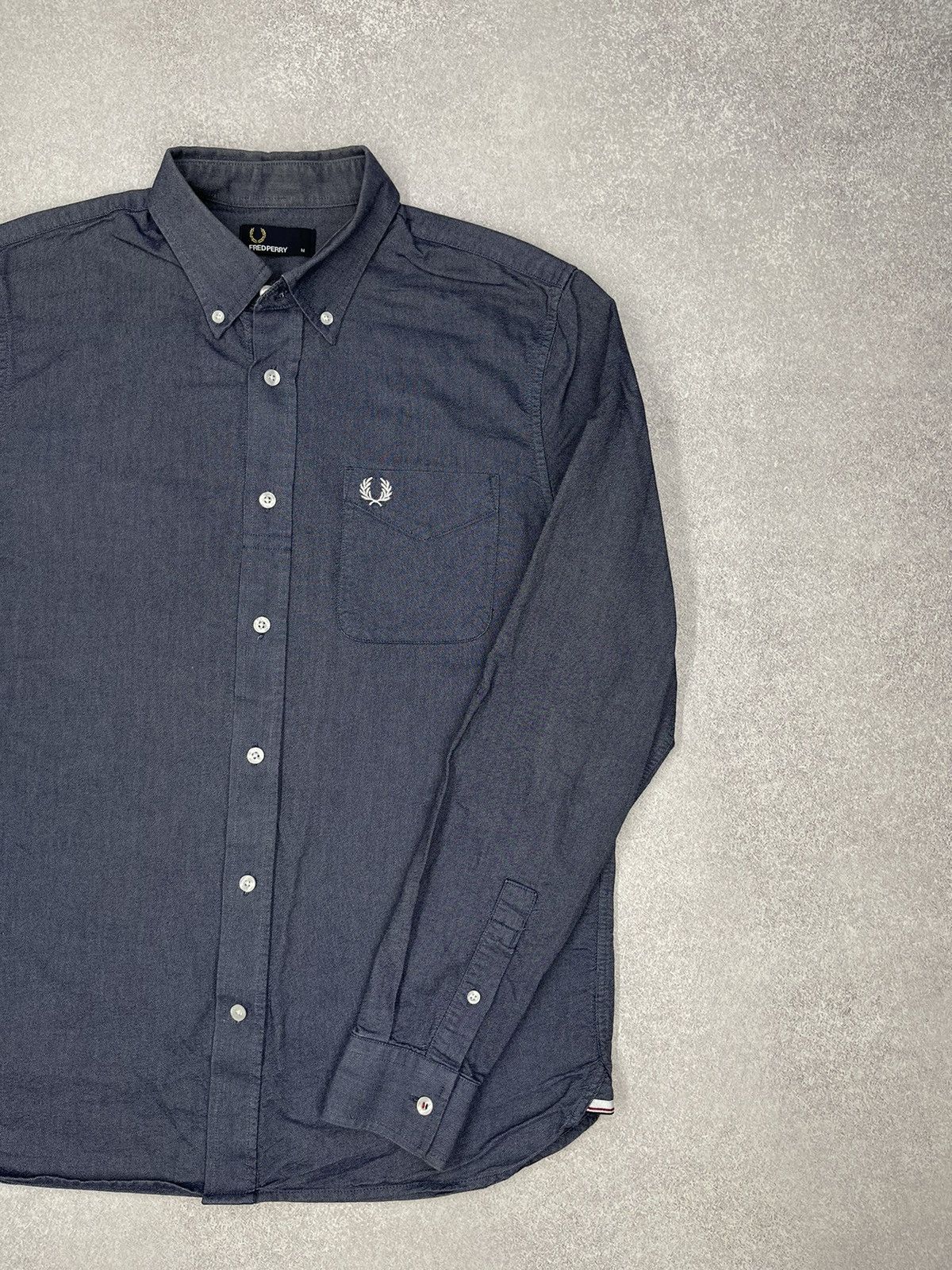 Fred Perry Mens Fred Perry Blue Shirt Size M Size US M / EU 48-50 / 2 - 3 Thumbnail