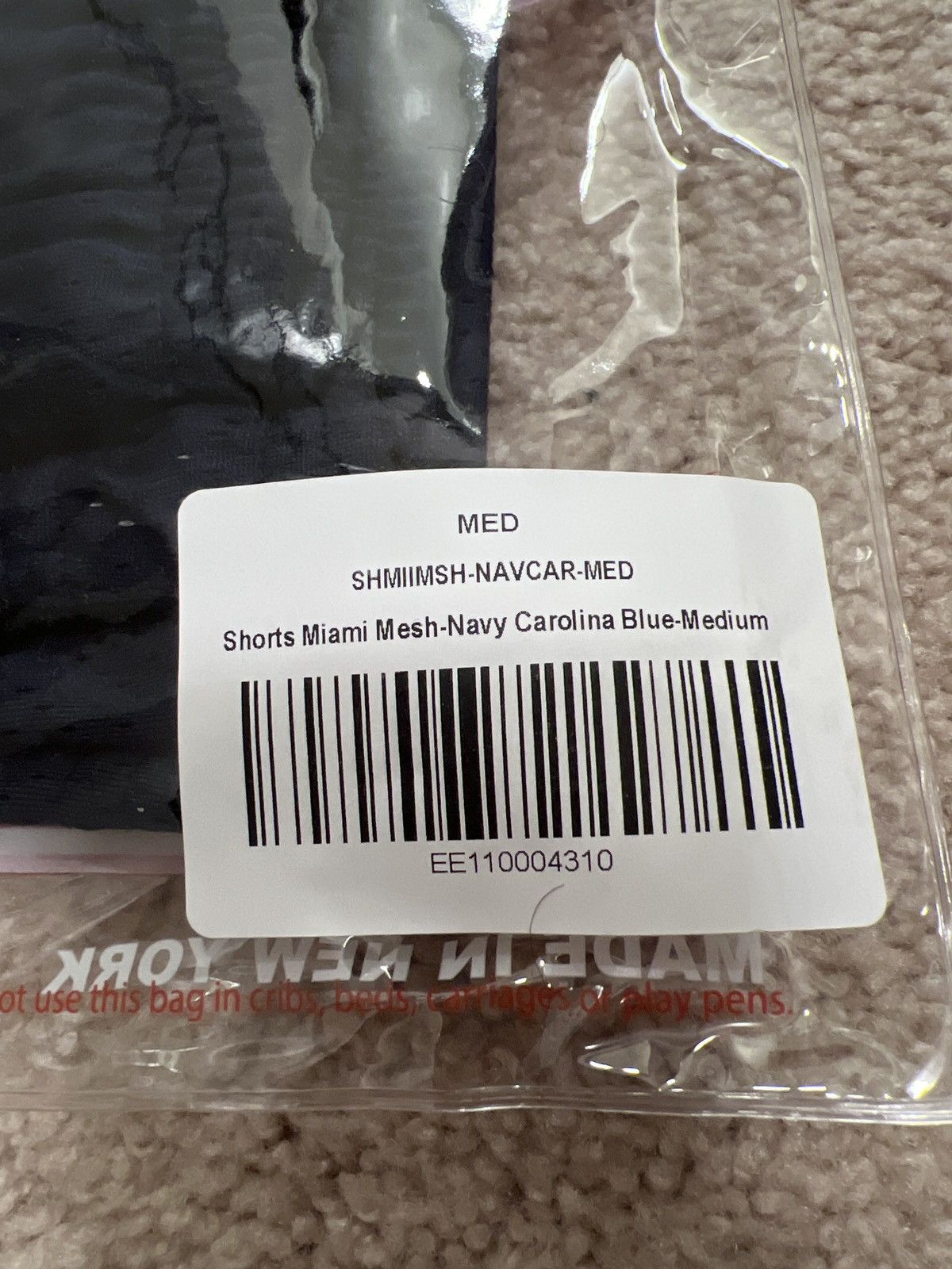 Eric Emanuel Eric Emanuel Miami Mesh Shorts Navy Caroline Blue Medium Size US 30 / EU 46 - 5 Thumbnail