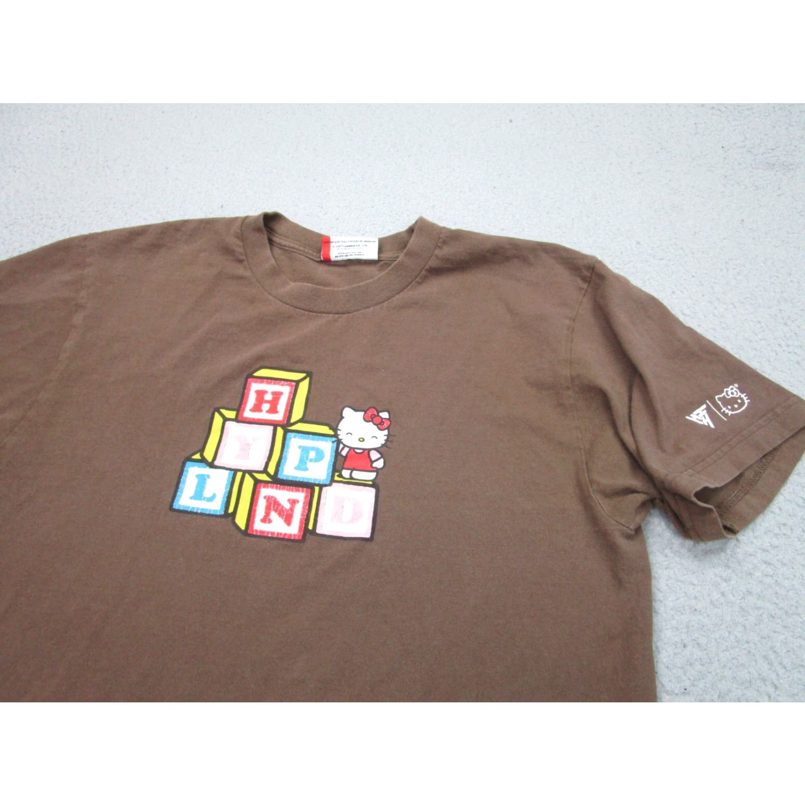 Hypland VINTAGE Hello Kitty Shirt Mens L Brown Hypland Sanrio Adult Large Size US L / EU 52-54 / 3 - 2 Thumbnail