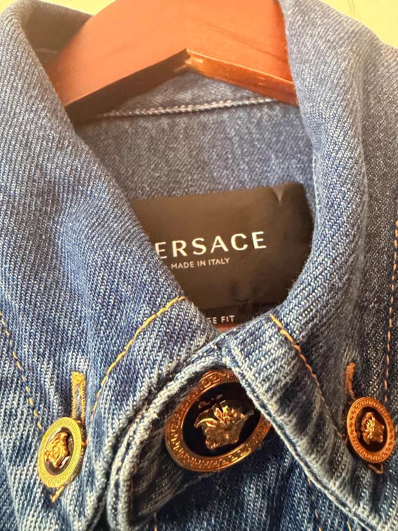 Versace Versace Denim jacket top Size US M / EU 48-50 / 2 - 4 Thumbnail