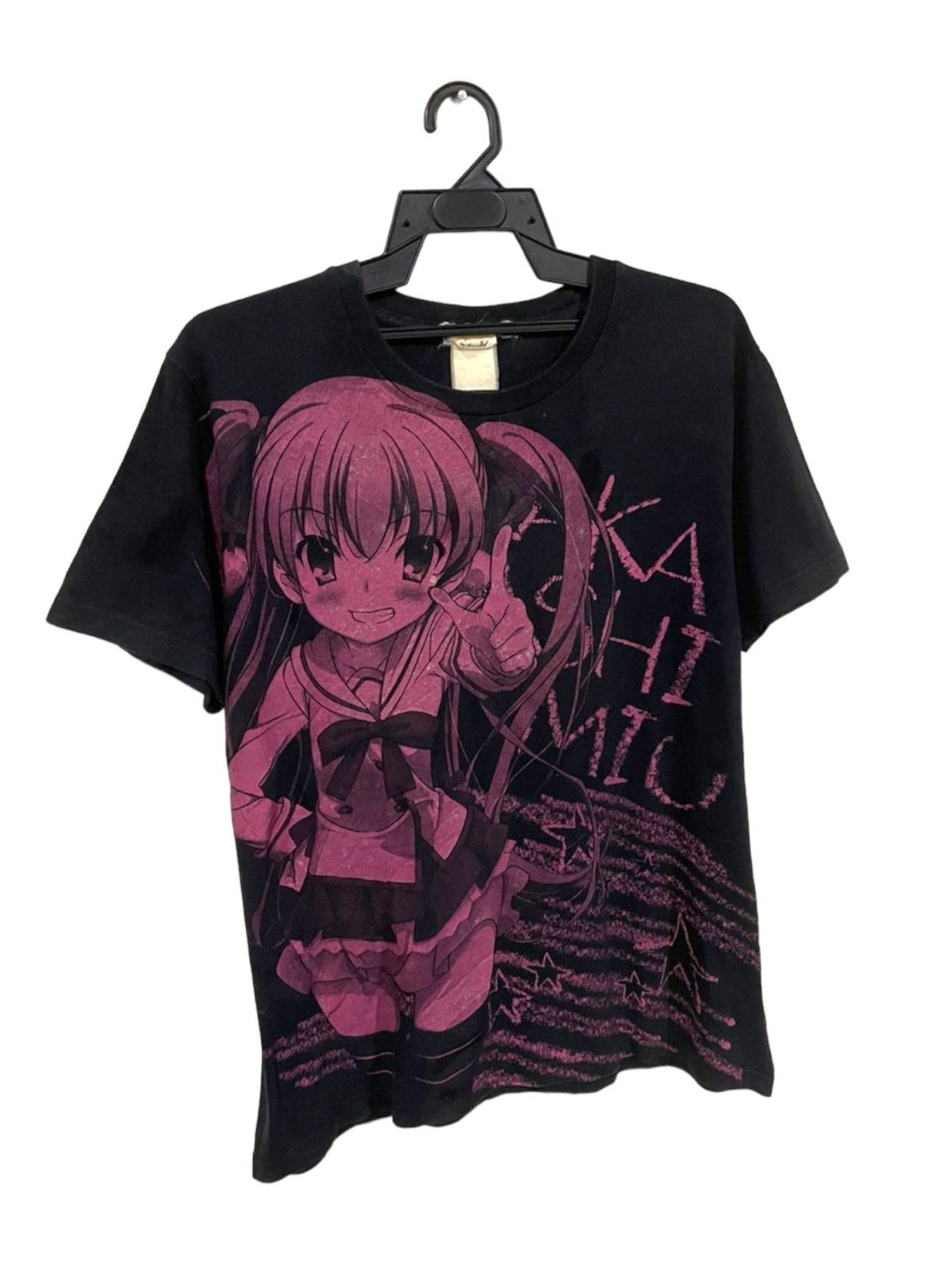 Anime × Japanese Brand VTG Takanashi Miu Papa no lu Koto' Kikinasai! Distressed Tee Size US M / EU 48-50 / 2 - 2 Thumbnail