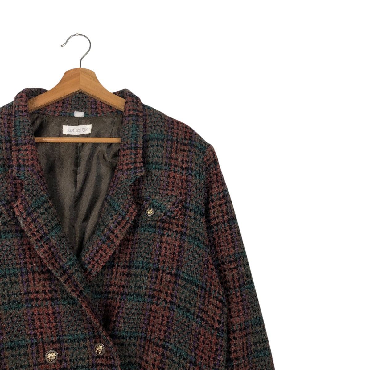 Japanese Brand × Vintage 📌Vintage Wool Bomber Jacket Native La Playa Issey Miyake Size US M / EU 48-50 / 2 - 7 Thumbnail