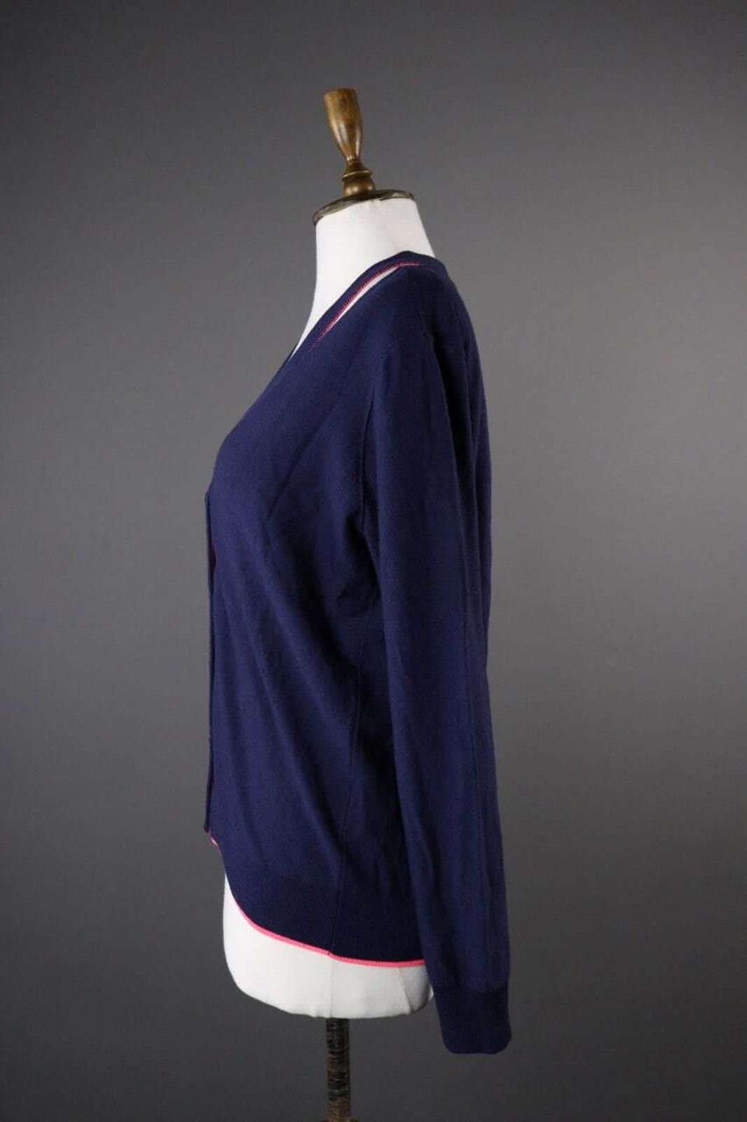 Designer Sonia by Sonia Rykel Wool Designer Cardigan Sweater Size L Size L / US 10 / IT 46 - 5 Thumbnail