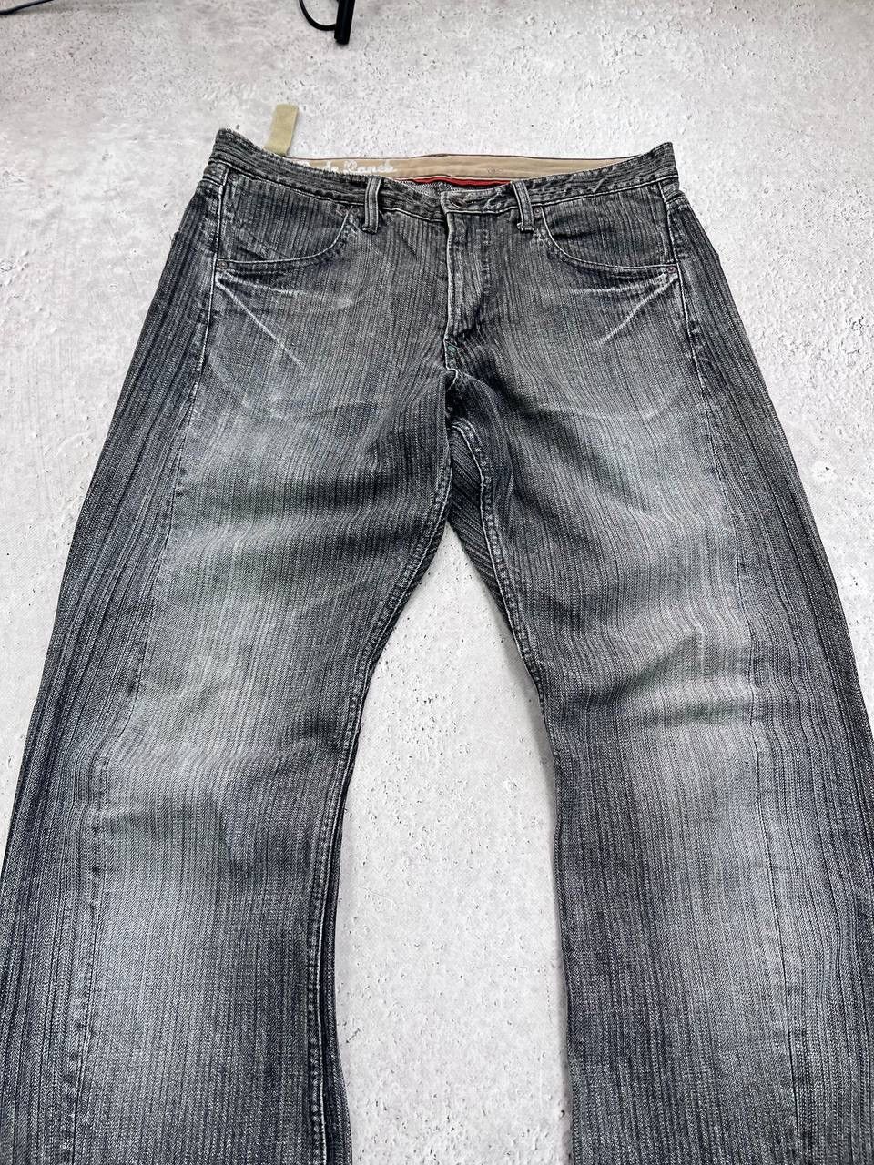 JNCO × Japanese Brand Vintage Japan Jeans Distressed Faded Denim Pants RARE Size US 36 / EU 52 - 3 Thumbnail