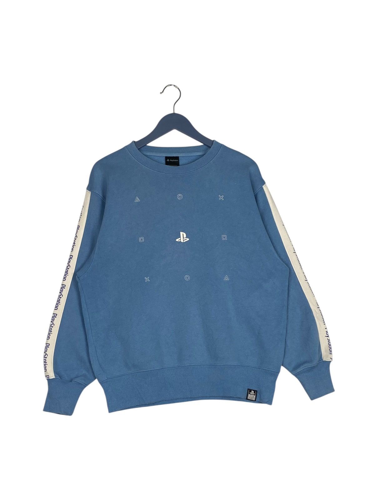 Playstation × Vintage Vintage PlayStation Printed Crewneck Sweatshirt Blue Size US S / EU 44-46 / 1 - 3 Thumbnail