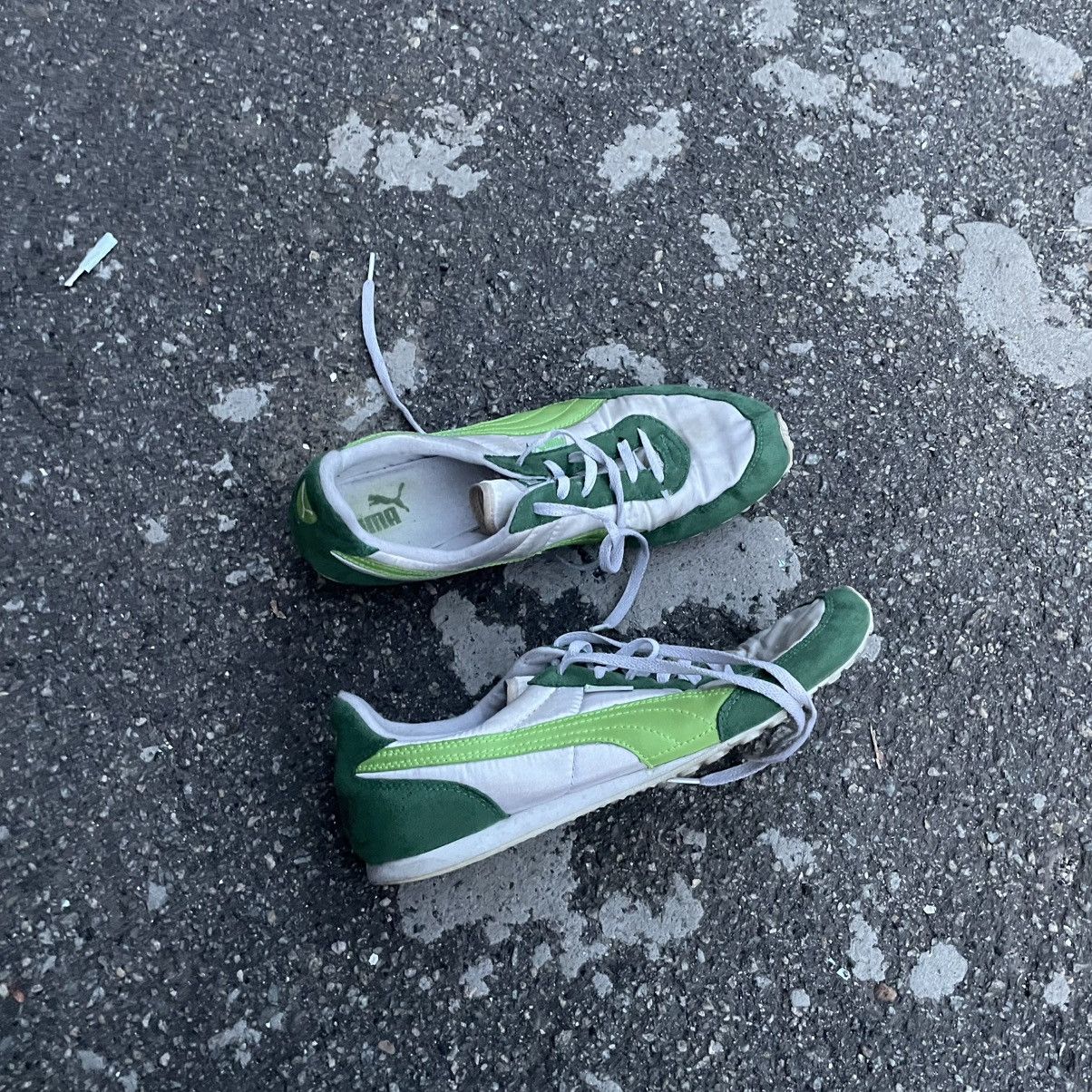 Puma Rare Vintage Suede Puma Speed Cat Sneakers boots shoes green Size US 8.5 / IT 38.5 - 1 Thumbnail
