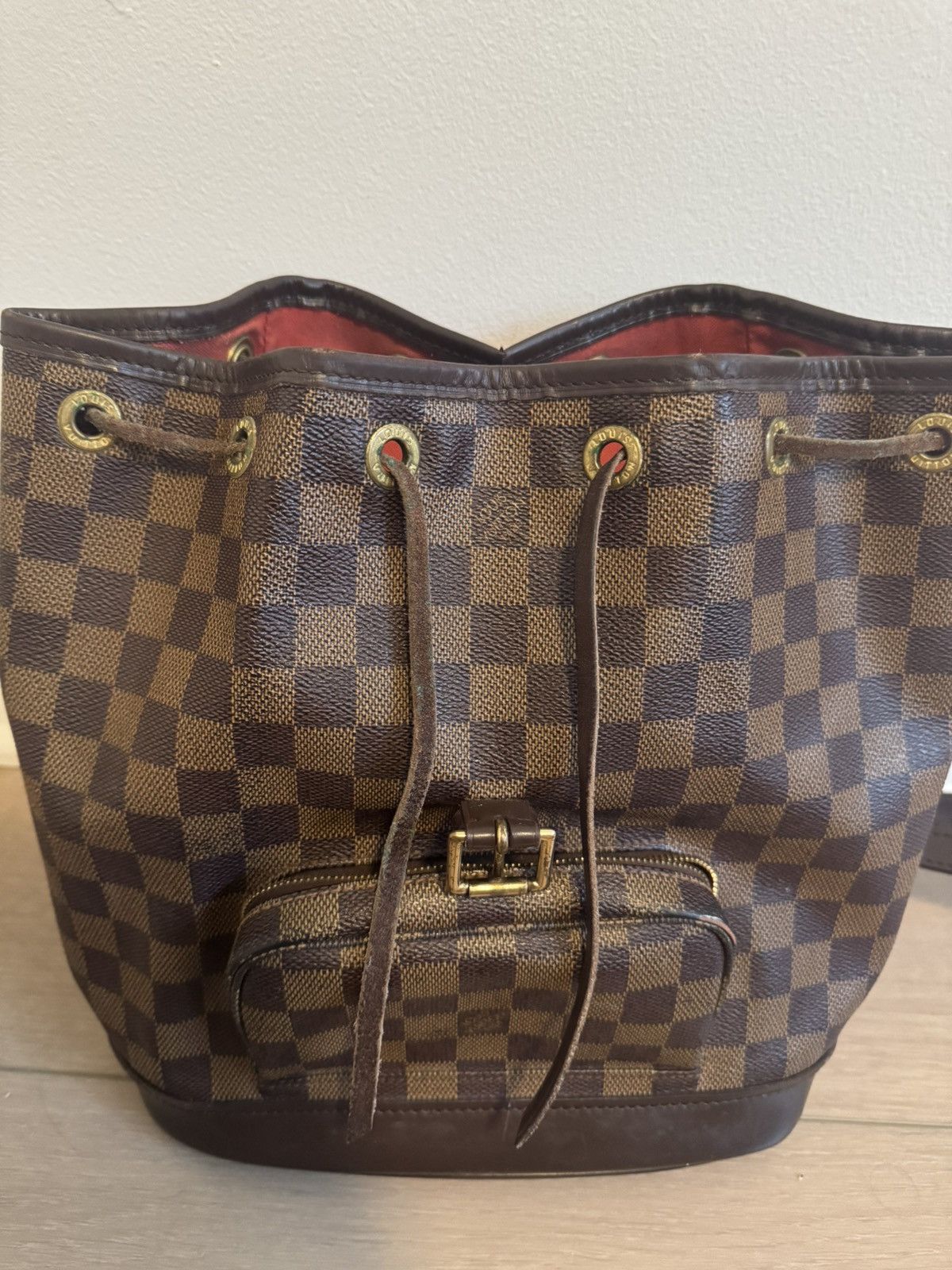 Louis Vuitton Damier Ebene Montsouris MM Special Order Size ONE SIZE - 13 Thumbnail