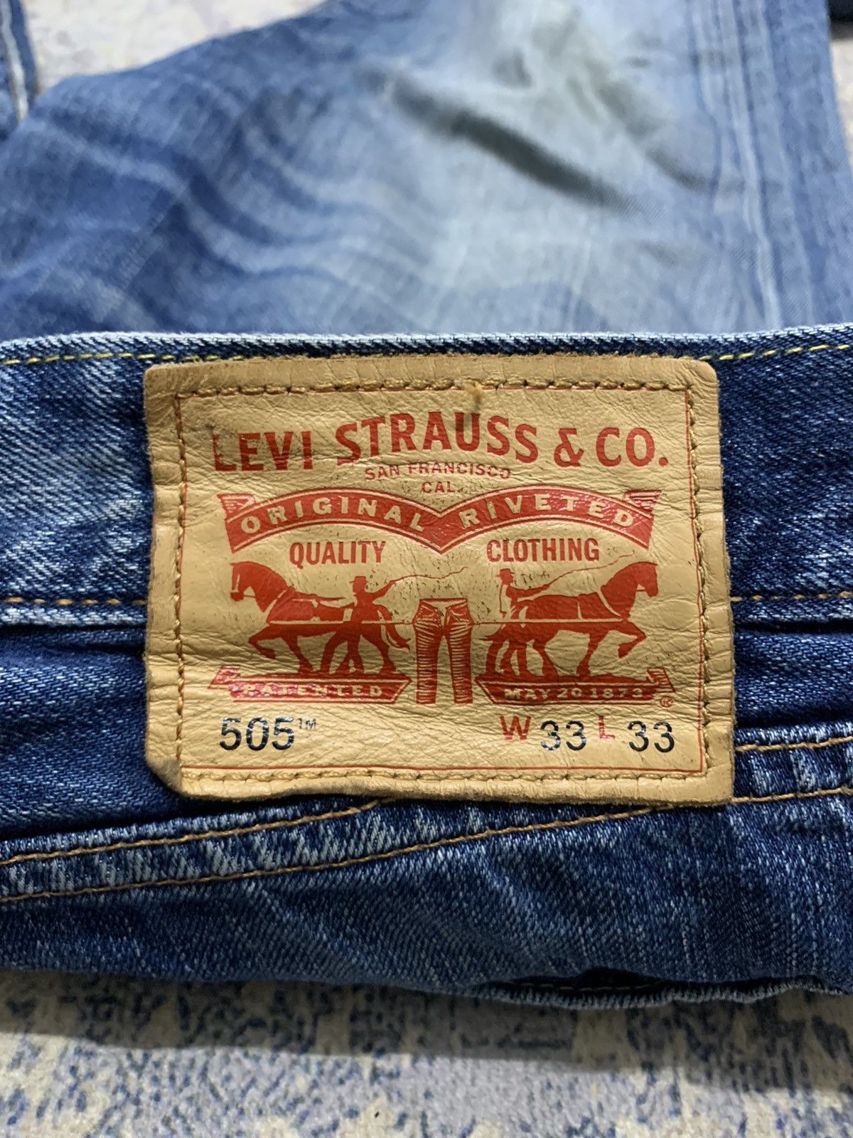 Levi's Vintage Levis 505 Jeans Faded Blue Denim W34x28.5 Size US 34 / EU 50 - 10 Thumbnail