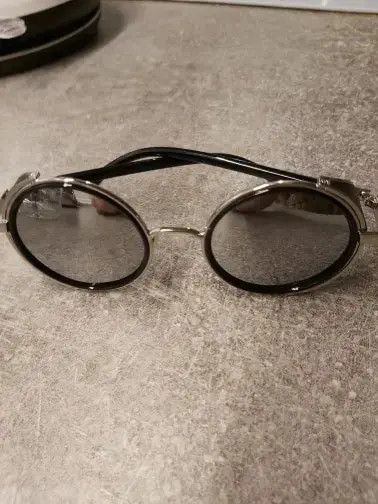 Other Vintage Steampunk Retro Men Round Sunglasses Size ONE SIZE - 2 Thumbnail