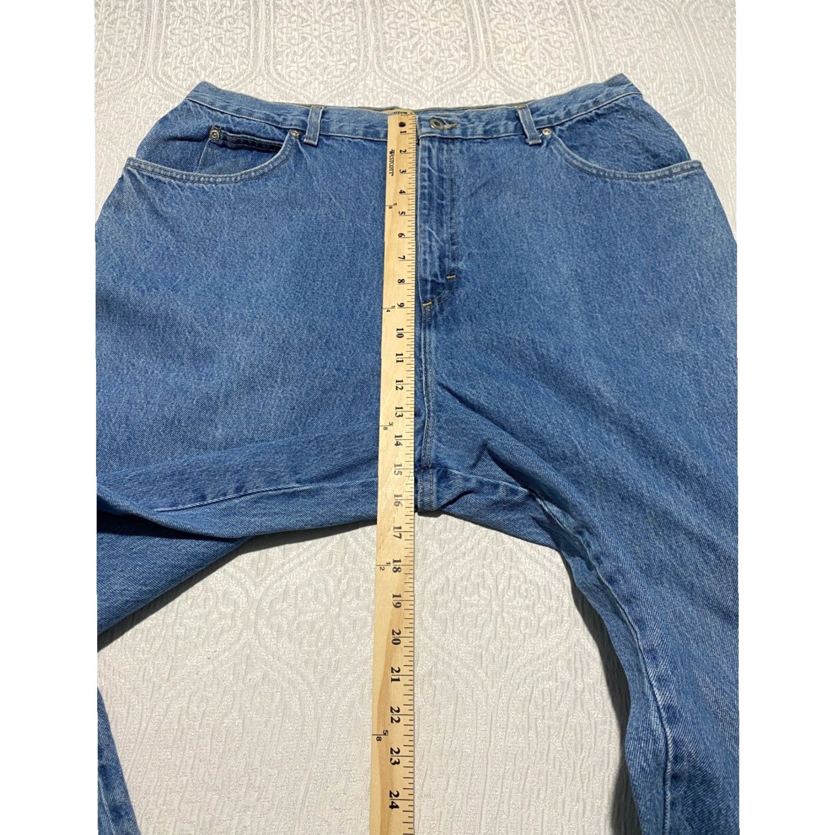 Vintage VINTAGE Northwest Blue Company Jeans Women 22W Plus Regular High Rise Blue Denim USA Size 40" / US 18 - 6 Thumbnail