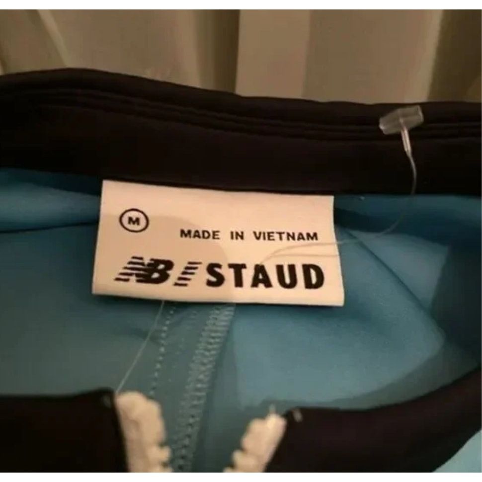 Staud New Balance X Staud Neoprene Alaskan Blue Crop Top M Size M / US 6-8 / IT 42-44 - 3 Thumbnail
