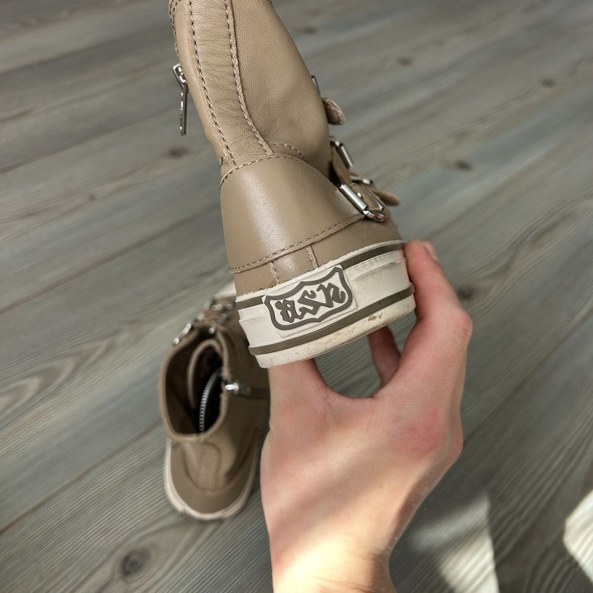 ASH Ash Leather Buckle Non Wedge Isabel Marant Bekett Style Size US 6 / IT 36 - 11 Thumbnail