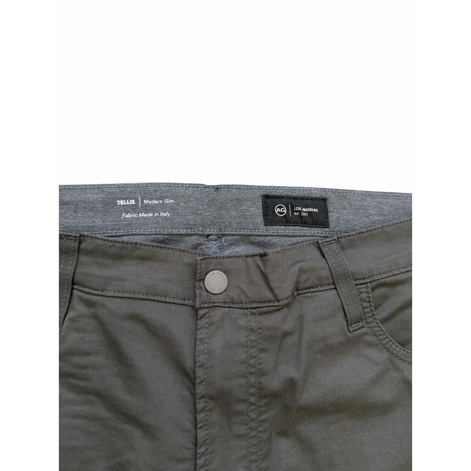 AG Adriano Goldschmied AG Adriano Goldschmied Mens Slim Pants $215 Size 38/34 Size US 38 / EU 54 - 5 Thumbnail