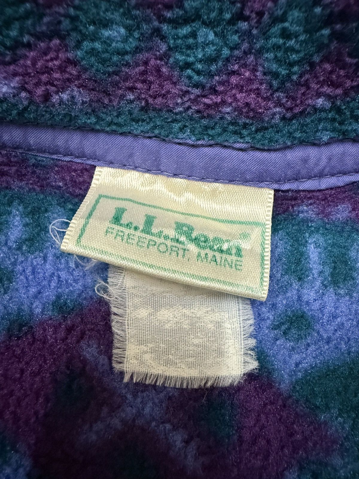 L.L. Bean × Vintage L.L Bean Native Fleece Halfbutton Sweatshirt Size US M / EU 48-50 / 2 - 5 Thumbnail