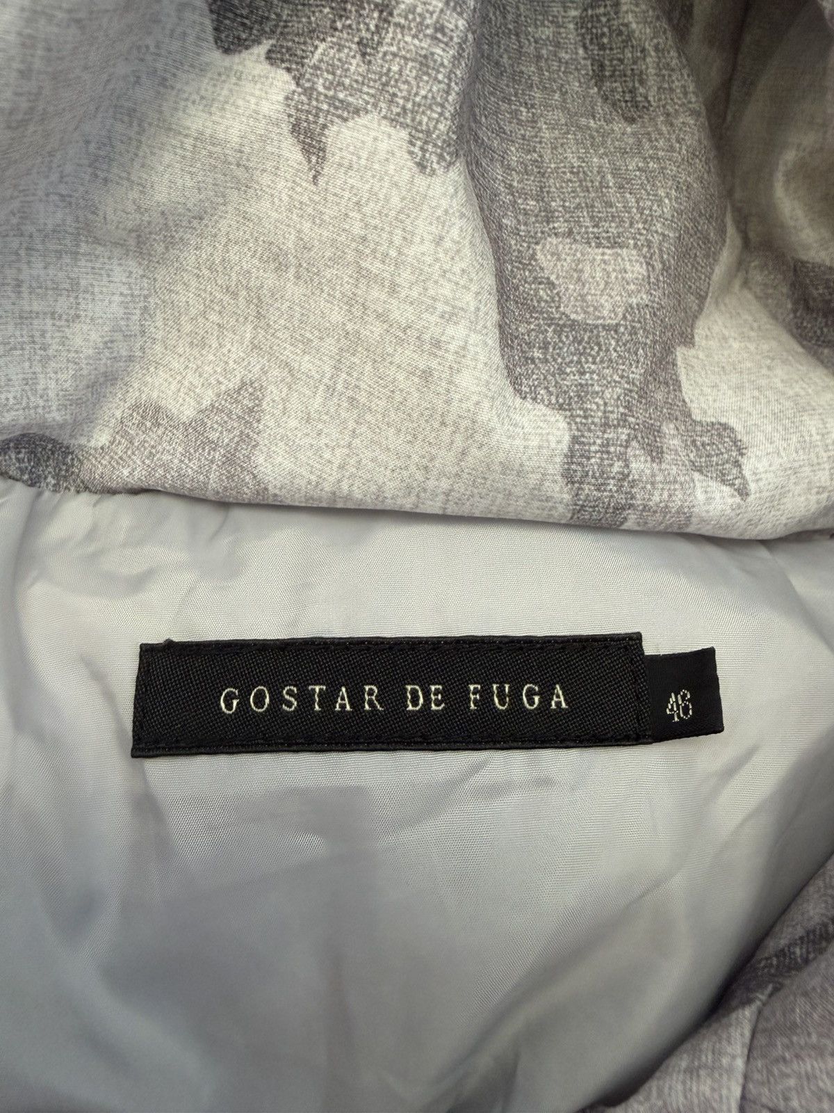 GOSTAR DE FUGA Winter Camo Puffer Jacket Size US M / EU 48-50 / 2 - 8 Thumbnail