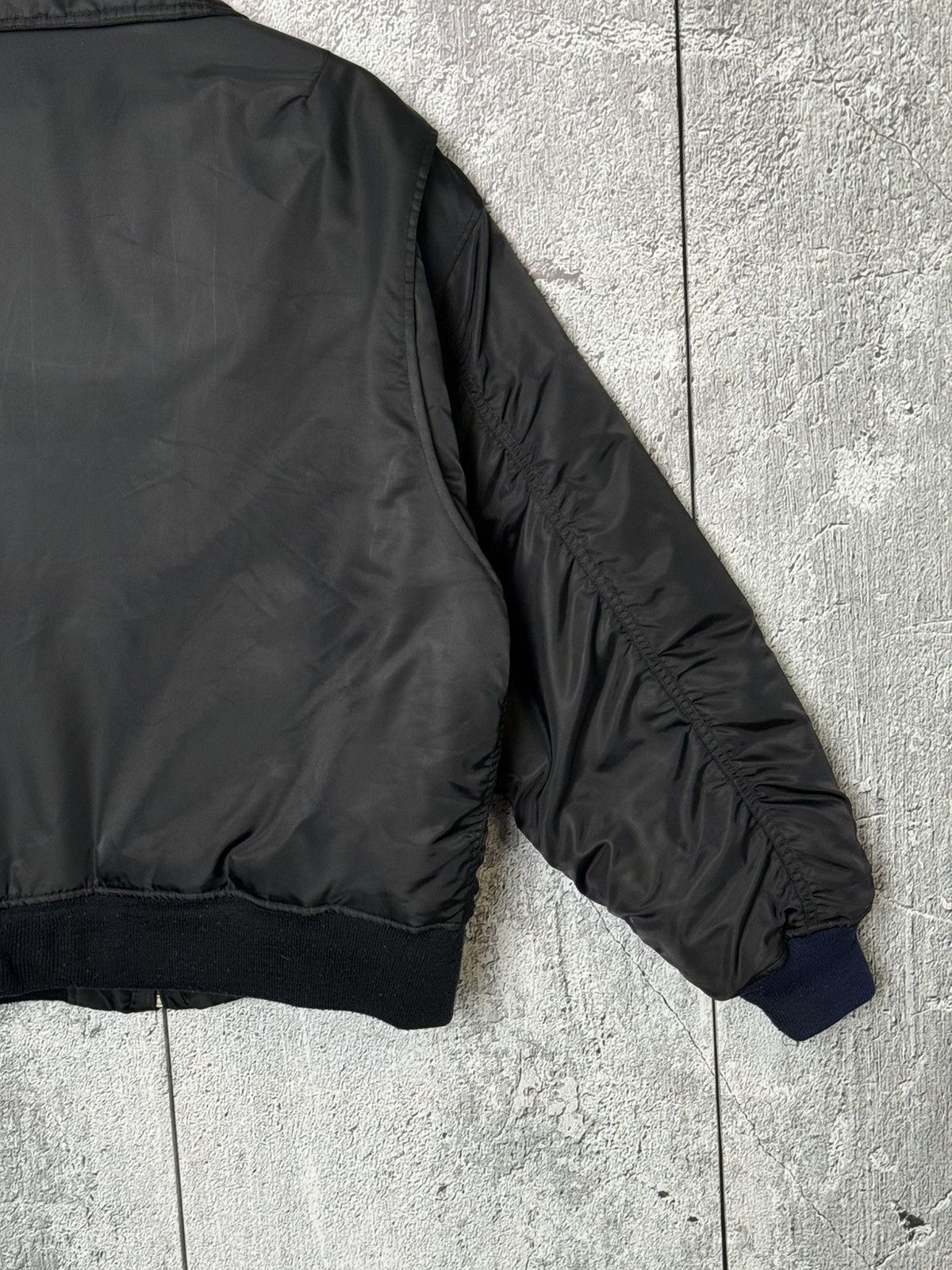 Alpha Industries CWU 45/P Flight Nylon Bomber Jacket USA Military Style MA-1 Size US M / EU 48-50 / 2 - 17 Thumbnail