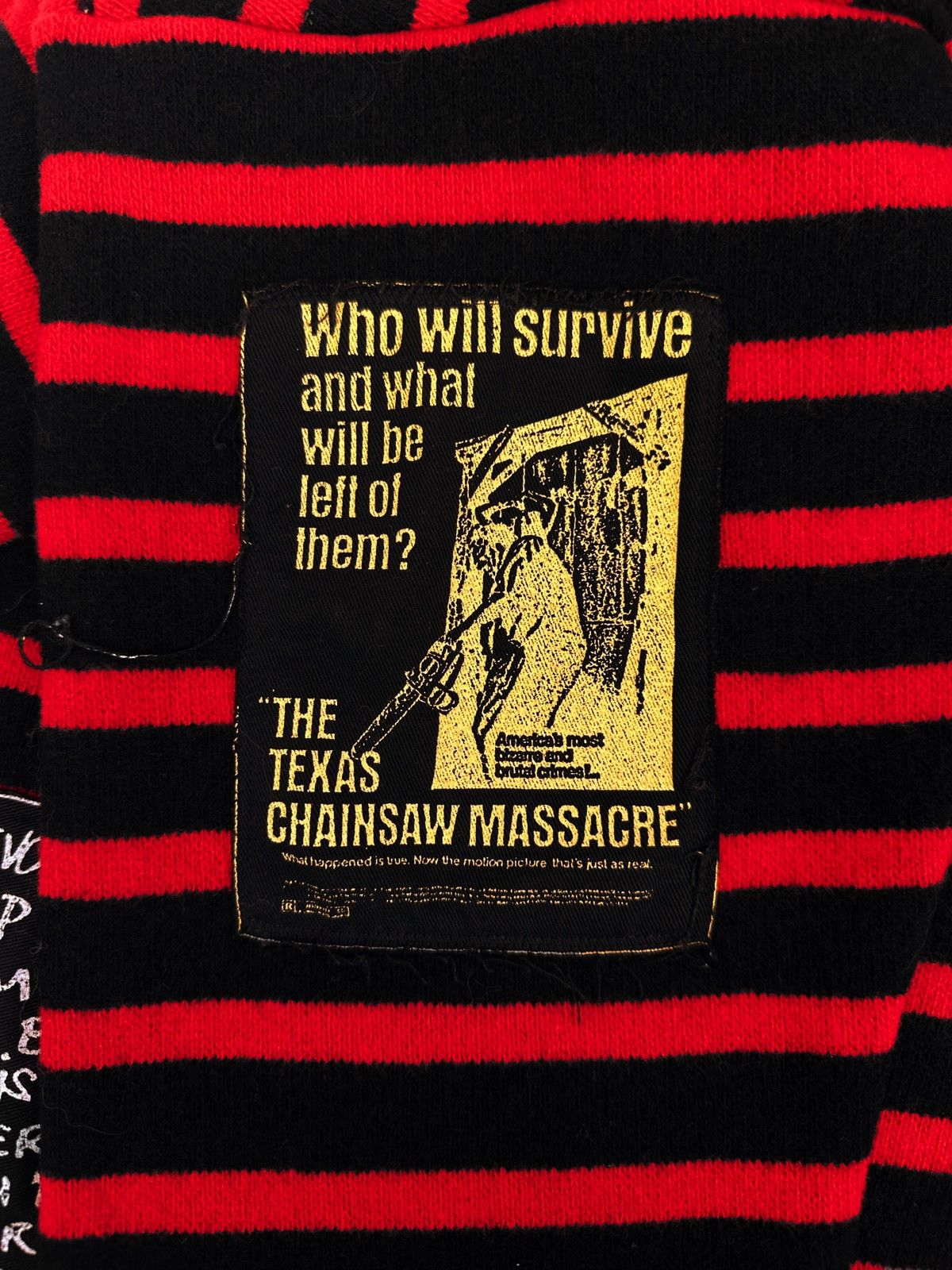 Raf Simons AW01 Raf Simons Riot Riot Riot Patchwork Stripe Turtleneck Size US S / EU 44-46 / 1 - 7 Thumbnail