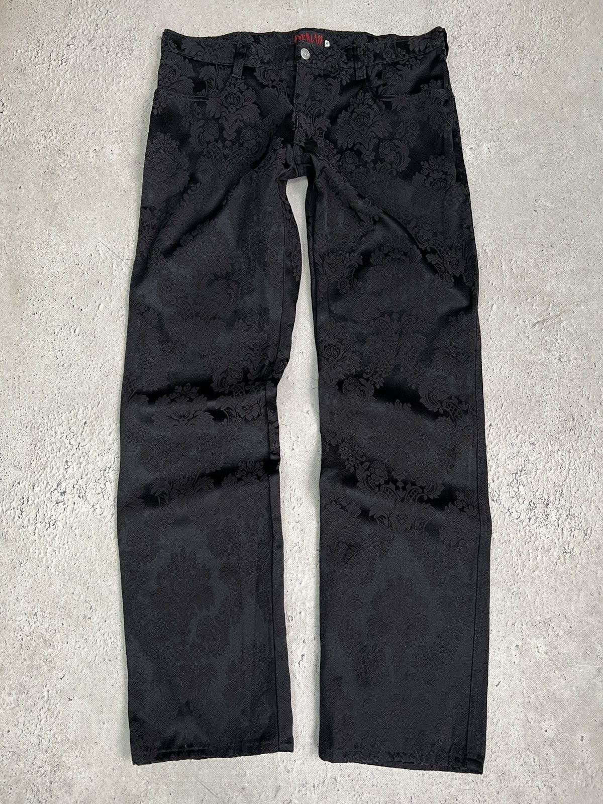 【NOS】Ann demeulemeester 変形ジョッパーズパンツ Ann Demeulemeester Anne Demeulemeester Waxed Ronald Denims | Grailed