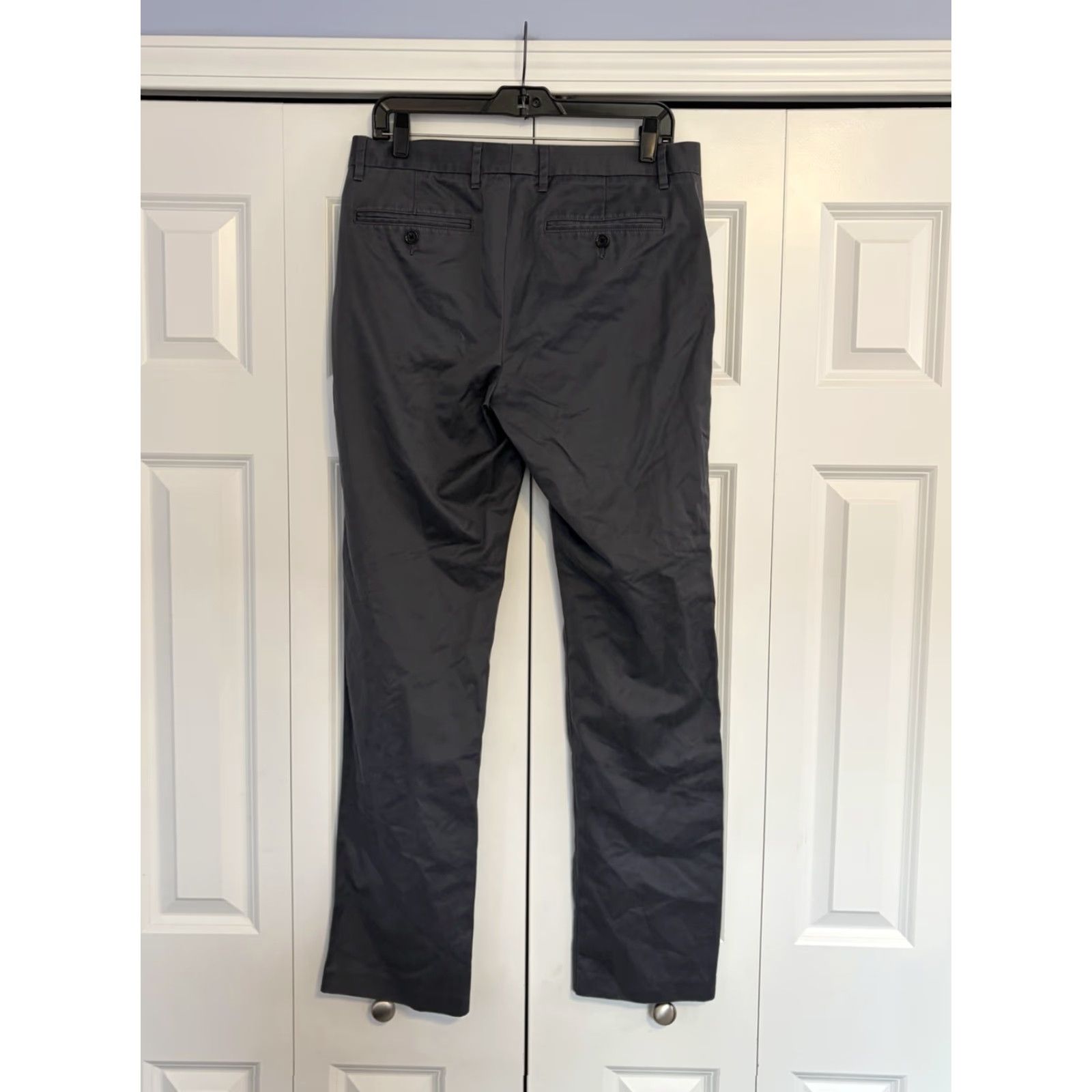 Bonobos Bonobos Weekday Warrior Friday Straight Leg Gray Pants 31x32 Slim Casual Mens Pants Size US 31 - 2 Thumbnail
