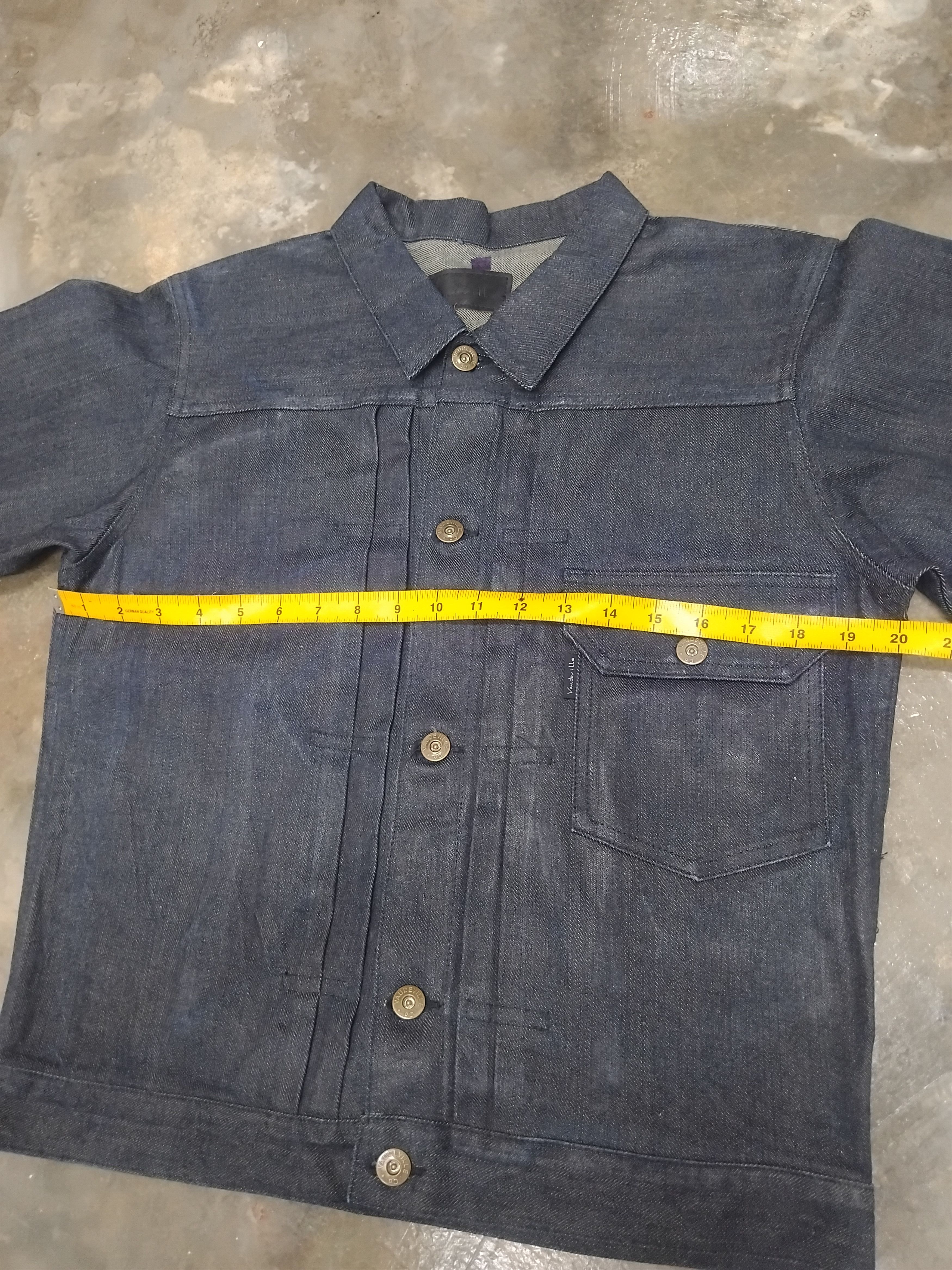 Japanese Brand 💥Vau dev illa selvedge Japanese denim Jacket Size US S / EU 44-46 / 1 - 6 Thumbnail