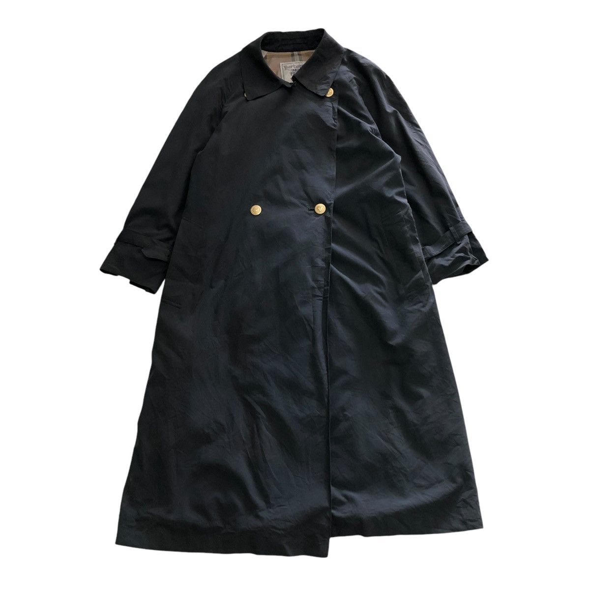 Burberry 🔥VINTAGE TRENCH COAT BURBERRYS NOVA CHECK LONG JACKET Size US M / EU 48-50 / 2 - 2 Thumbnail