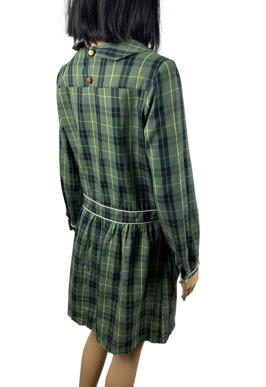 A.P.C. A.PC. Rue Madame Paris Plaid Shirt Dress size M Cotton Size M / US 6-8 / IT 42-44 - 8 Thumbnail