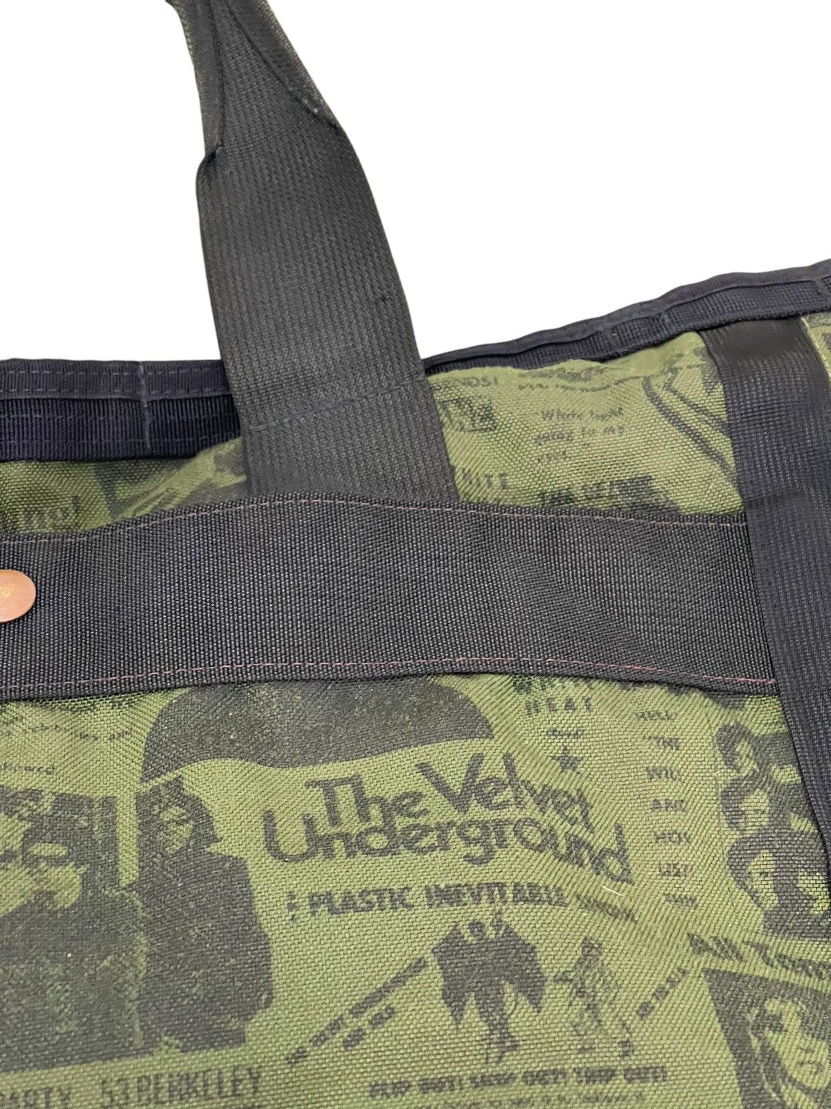 Hysteric Glamour Vtg Hysteric Glamour x The Velvet Underground Tote Bag 5🟩 Size ONE SIZE - 9 Thumbnail