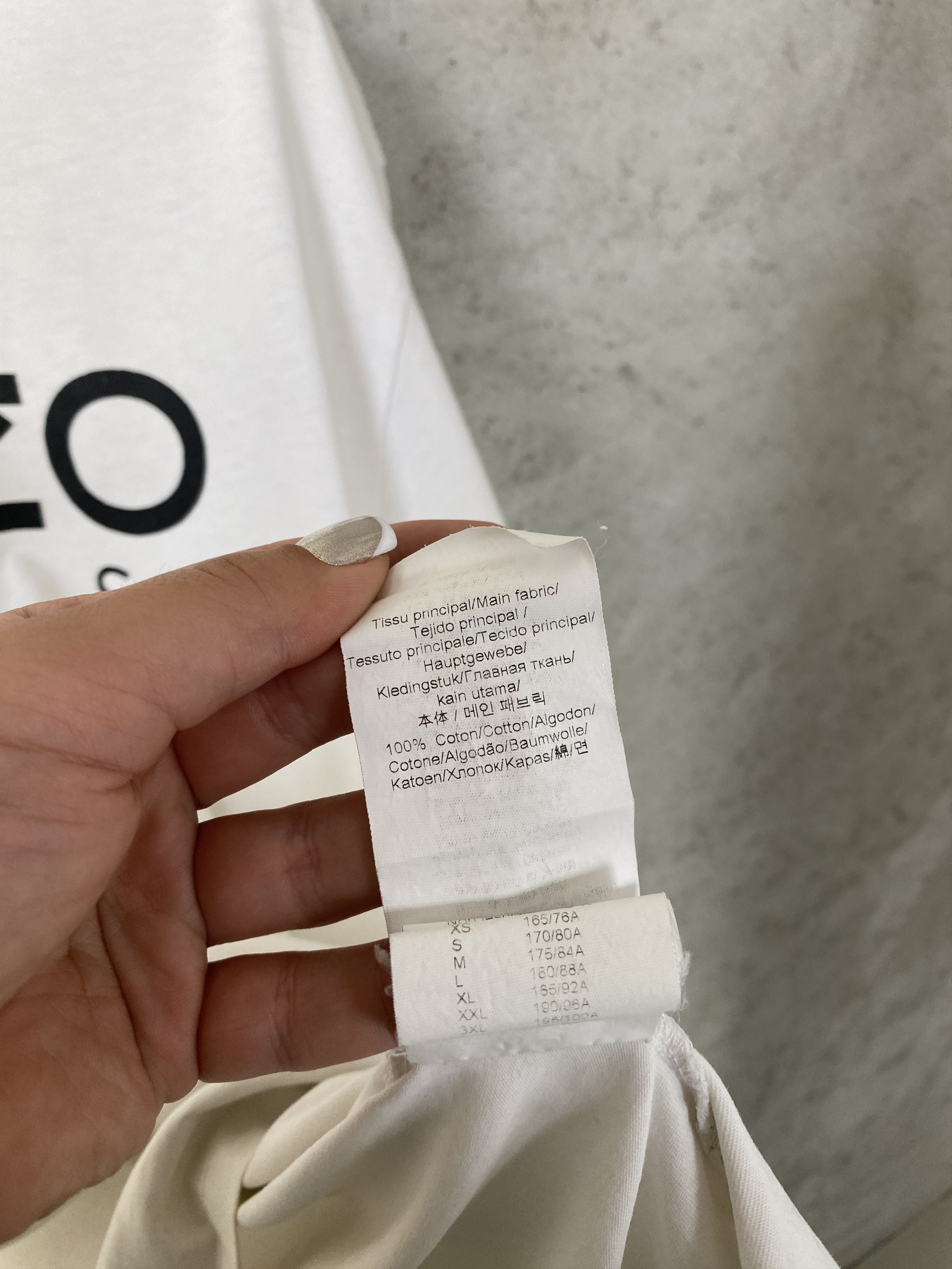 Kenzo Kenzo Paris big logo printed t-shirt tee Size US XL / EU 56 / 4 - 5 Thumbnail